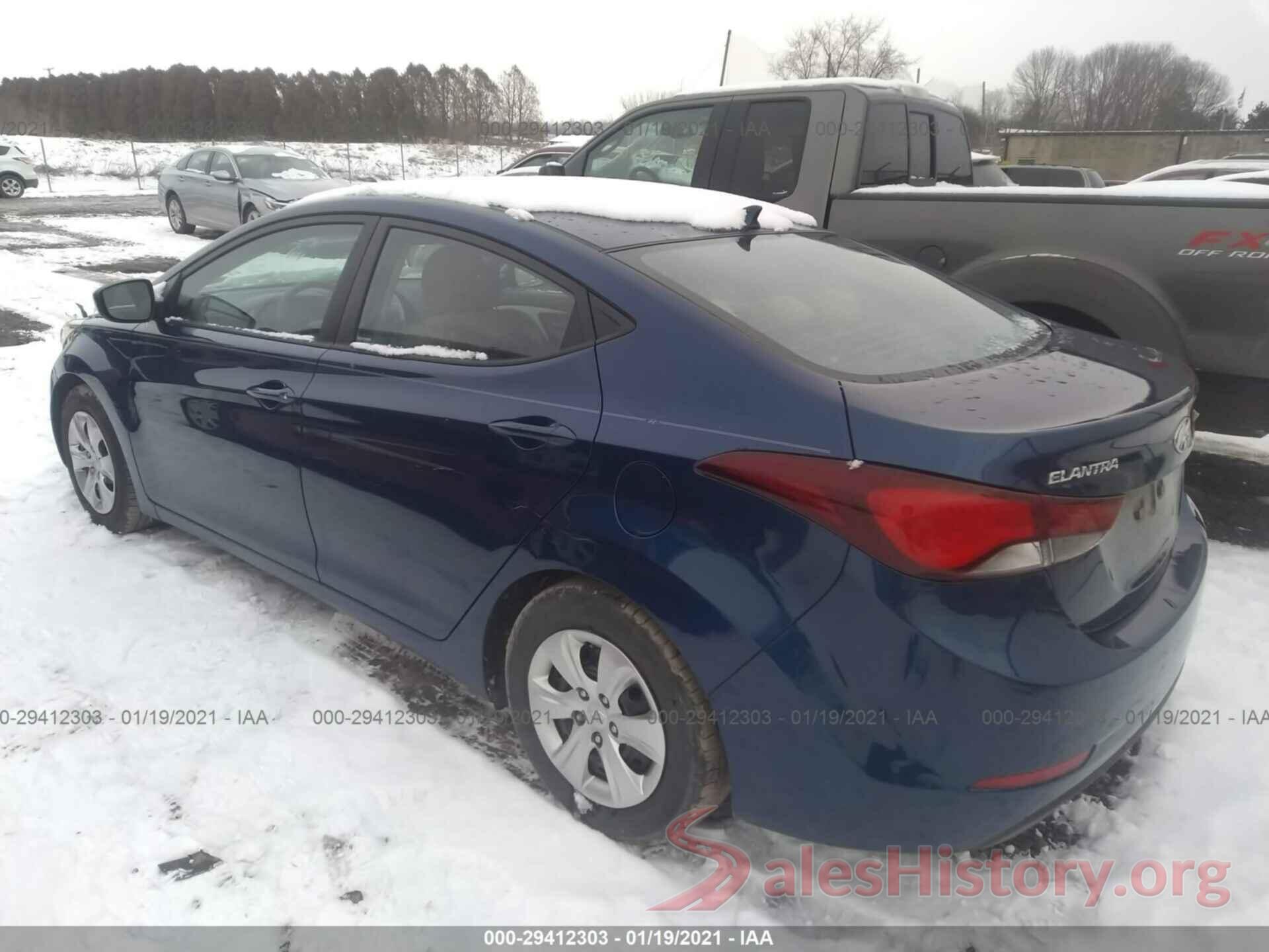 5NPDH4AE7GH762430 2016 HYUNDAI ELANTRA