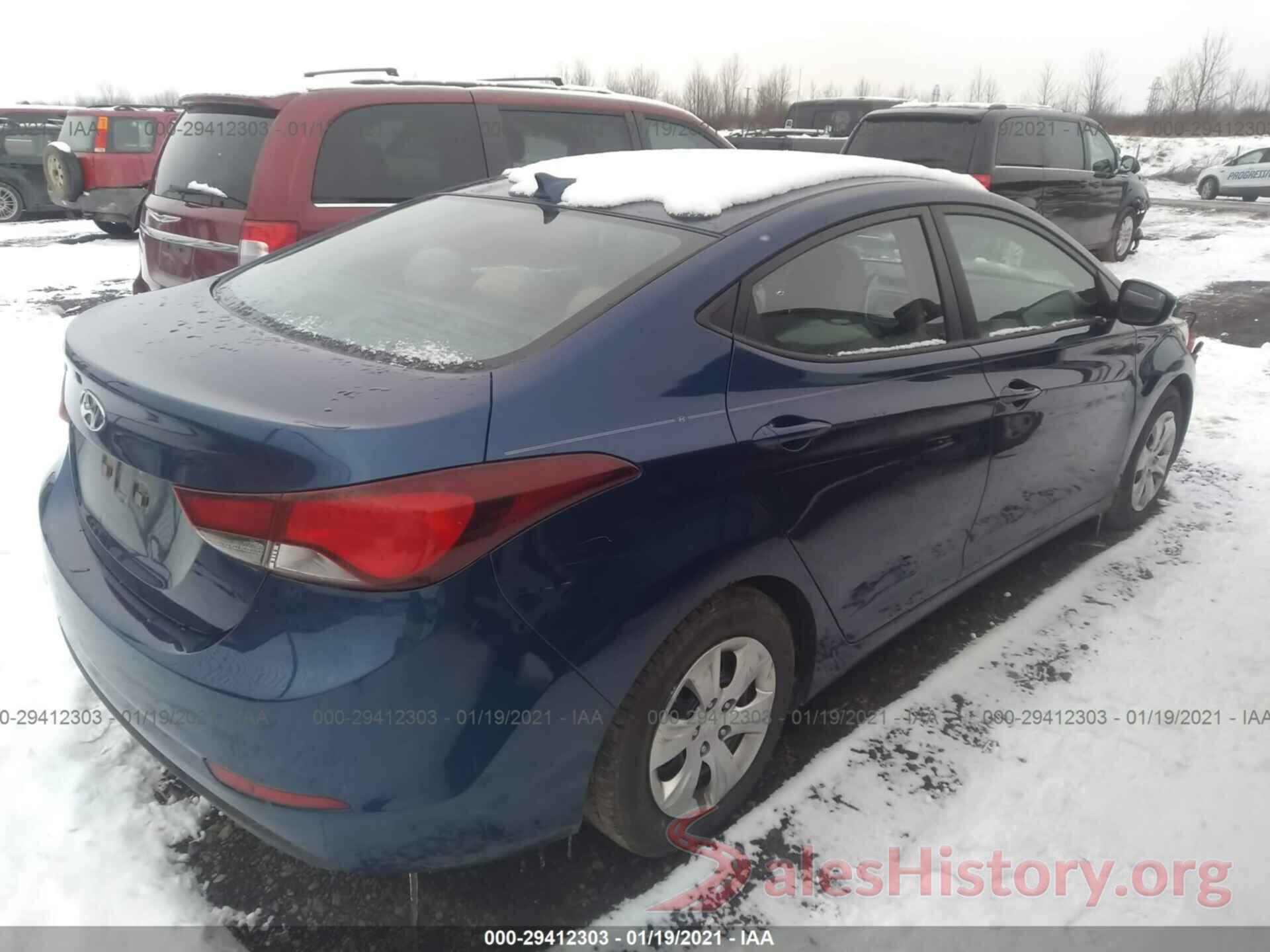 5NPDH4AE7GH762430 2016 HYUNDAI ELANTRA