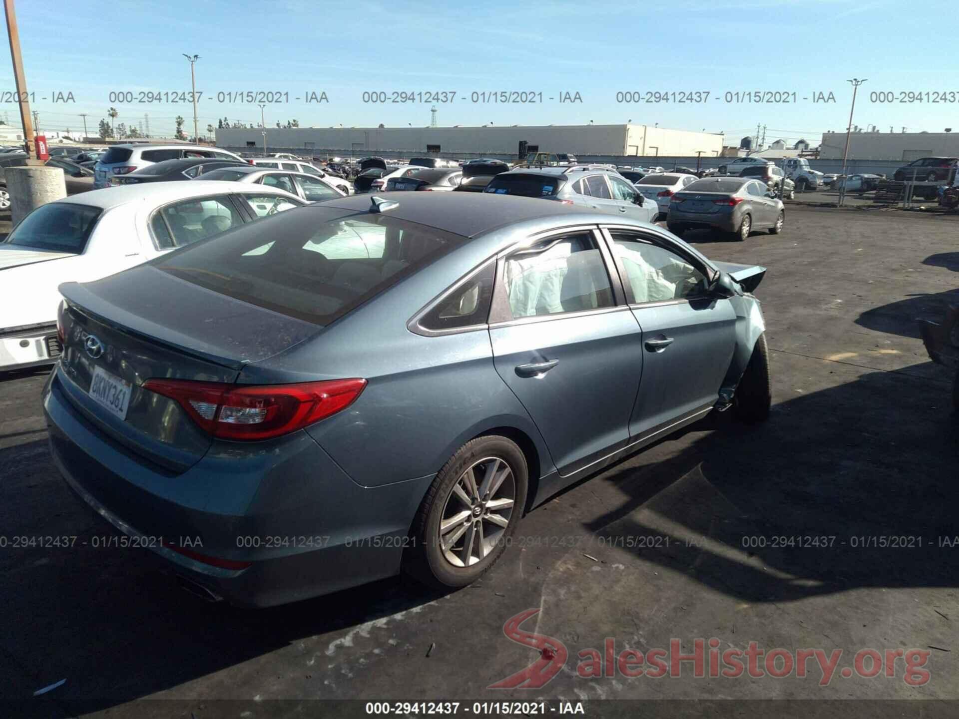 5NPE24AF8HH491667 2017 HYUNDAI SONATA