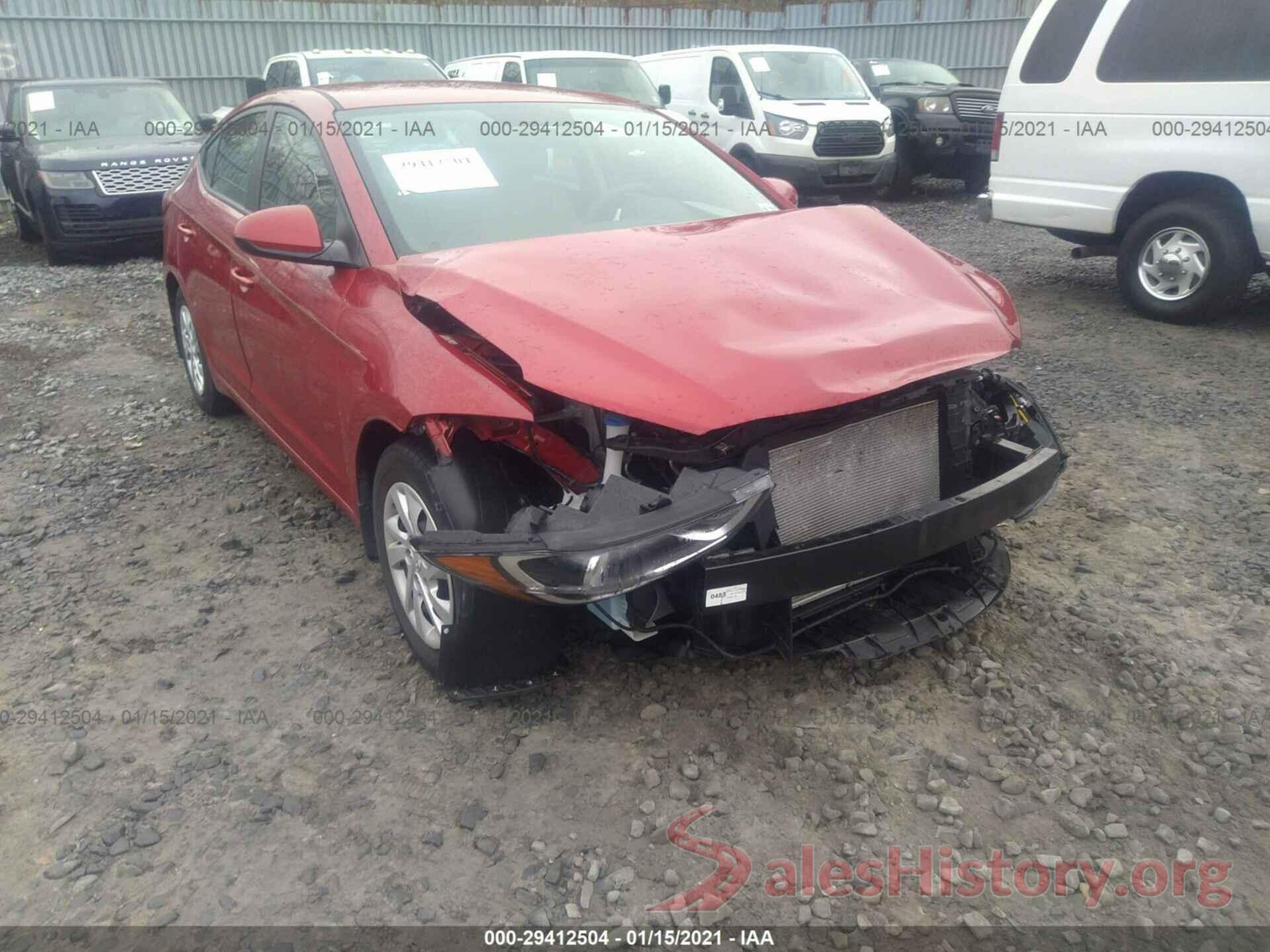 5NPD74LF6JH387825 2018 HYUNDAI ELANTRA