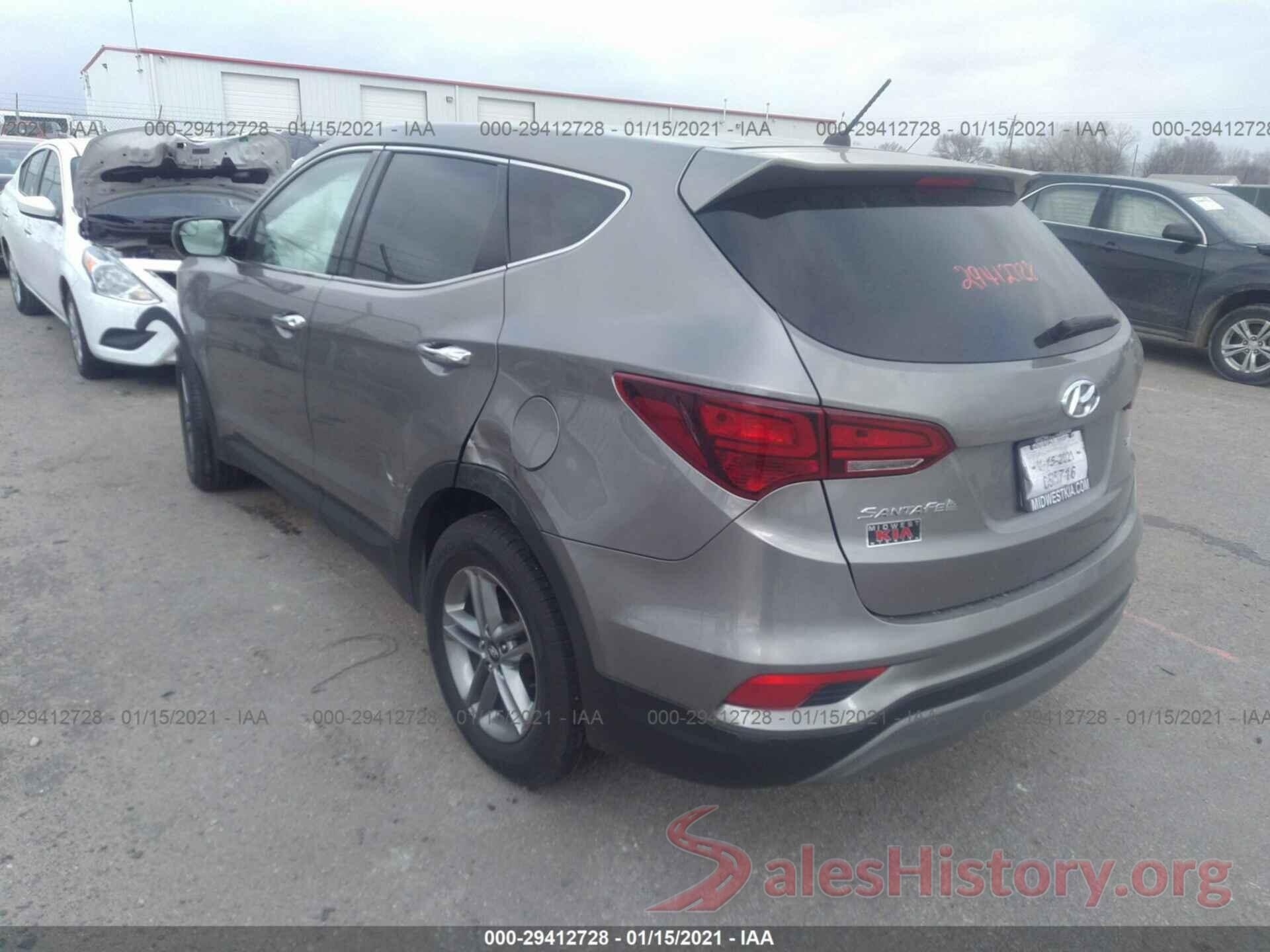 5NMZTDLB0JH095504 2018 HYUNDAI SANTA FE SPORT