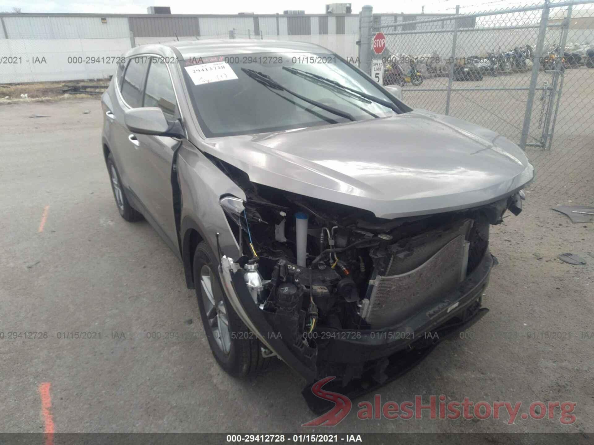 5NMZTDLB0JH095504 2018 HYUNDAI SANTA FE SPORT