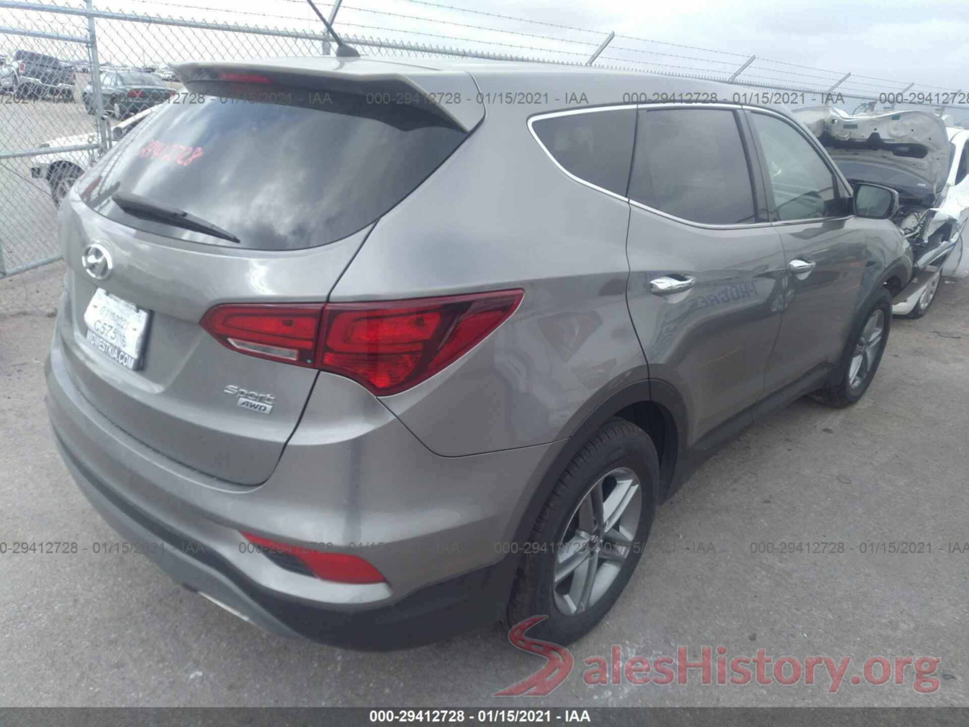 5NMZTDLB0JH095504 2018 HYUNDAI SANTA FE SPORT