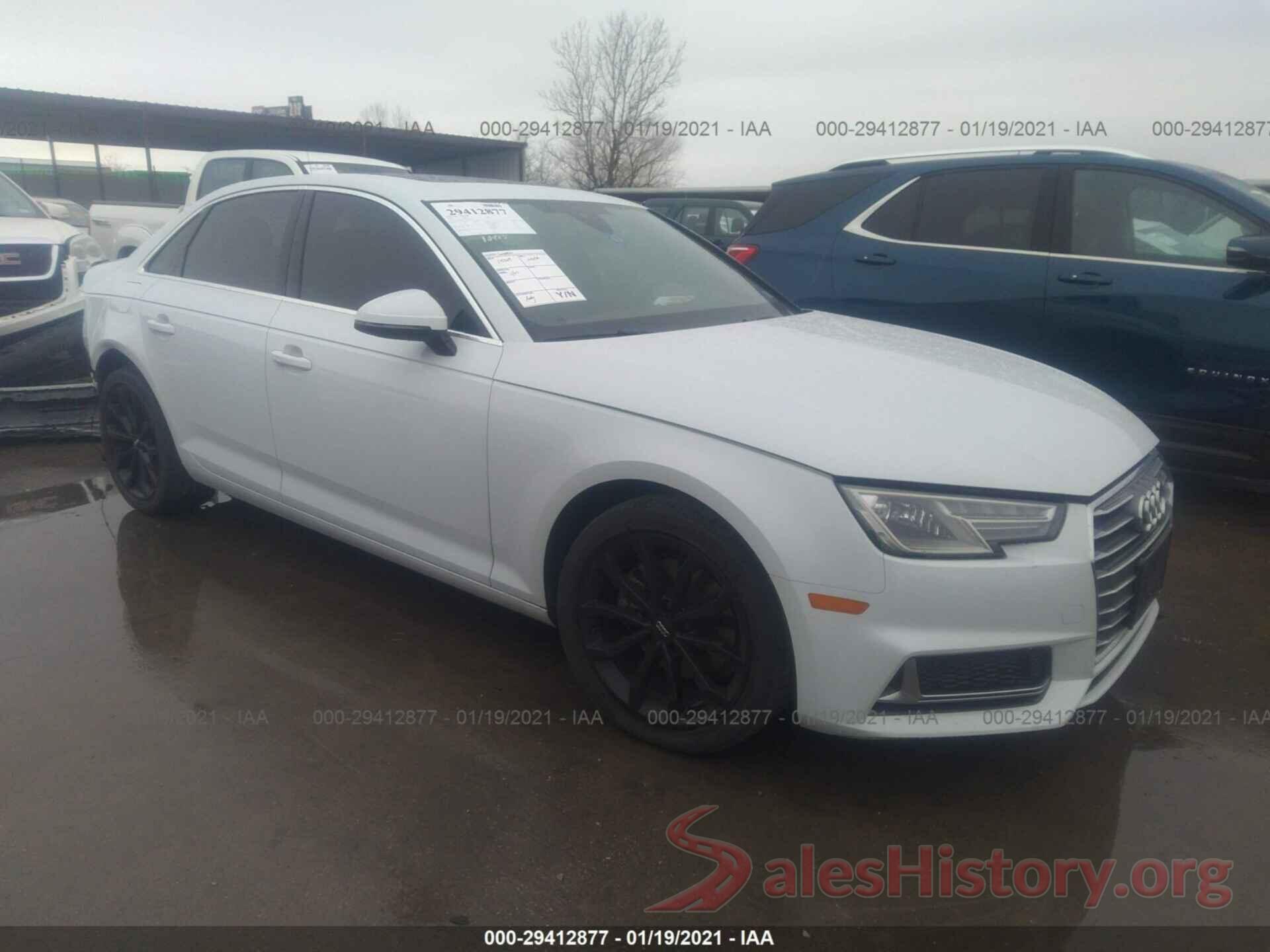 WAUGMAF41KN010994 2019 AUDI A4