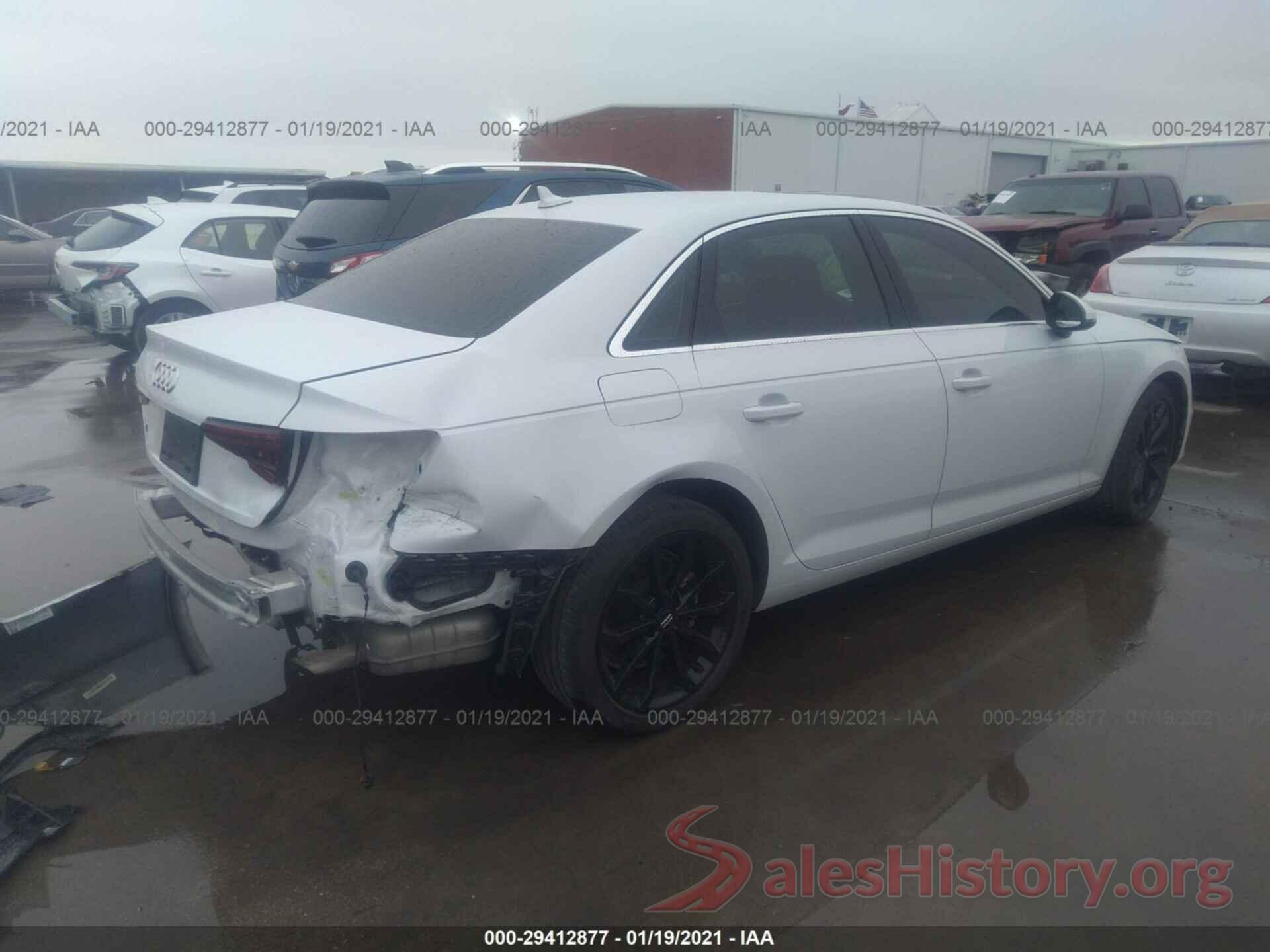 WAUGMAF41KN010994 2019 AUDI A4