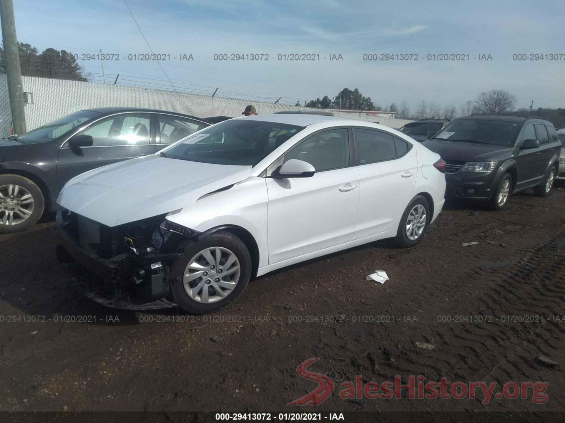 5NPD74LF4LH591154 2020 HYUNDAI ELANTRA