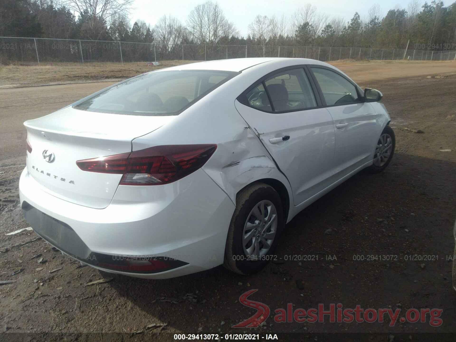 5NPD74LF4LH591154 2020 HYUNDAI ELANTRA