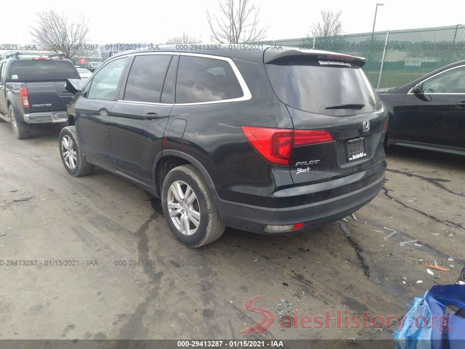 5FNYF6H11GB021050 2016 HONDA PILOT