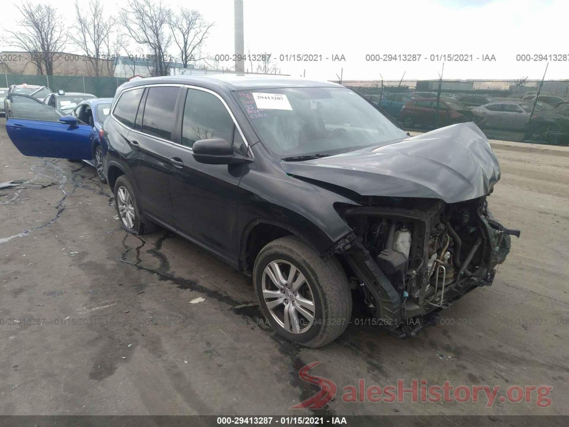 5FNYF6H11GB021050 2016 HONDA PILOT