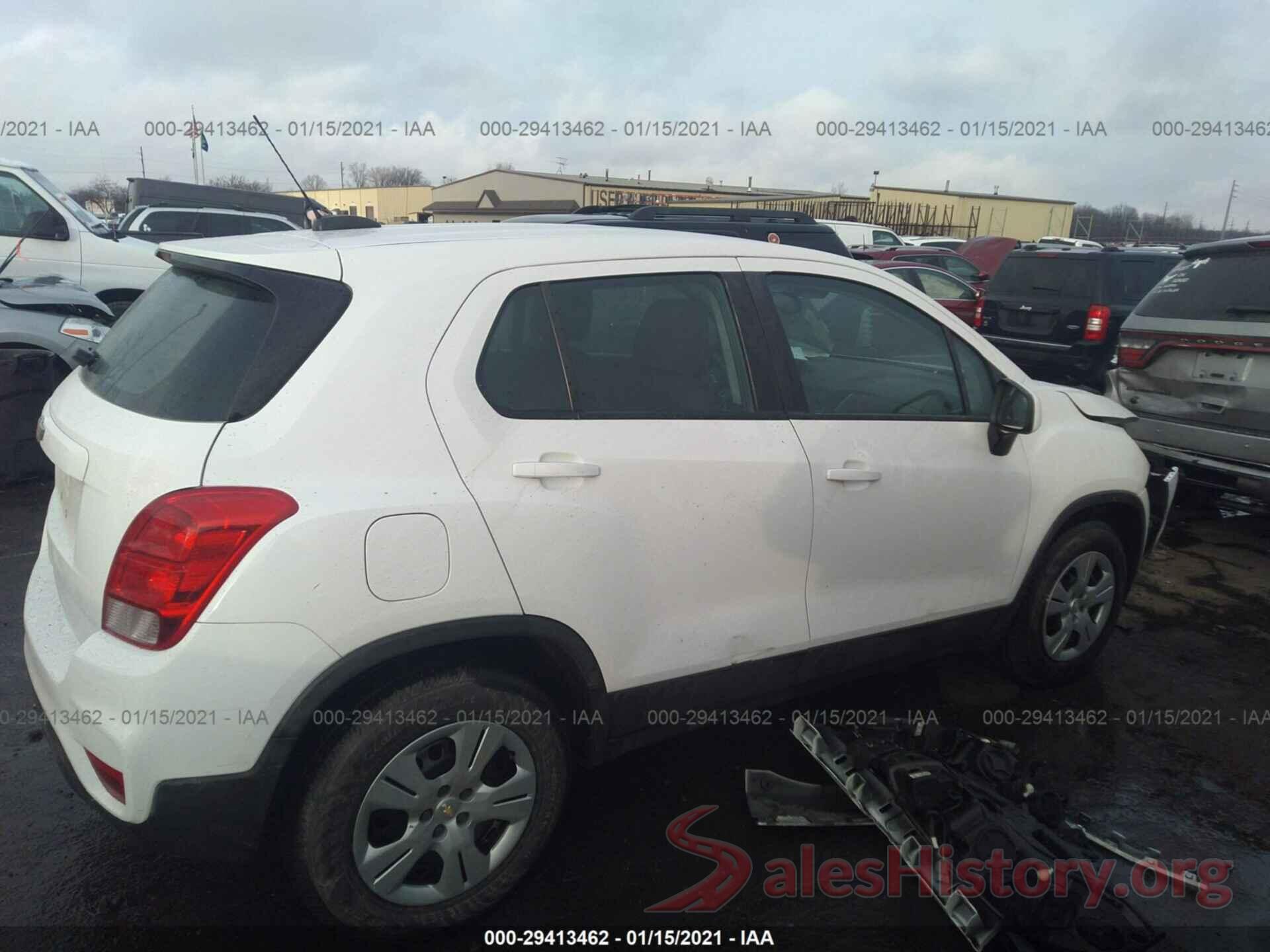 3GNCJKSB0HL283588 2017 CHEVROLET TRAX