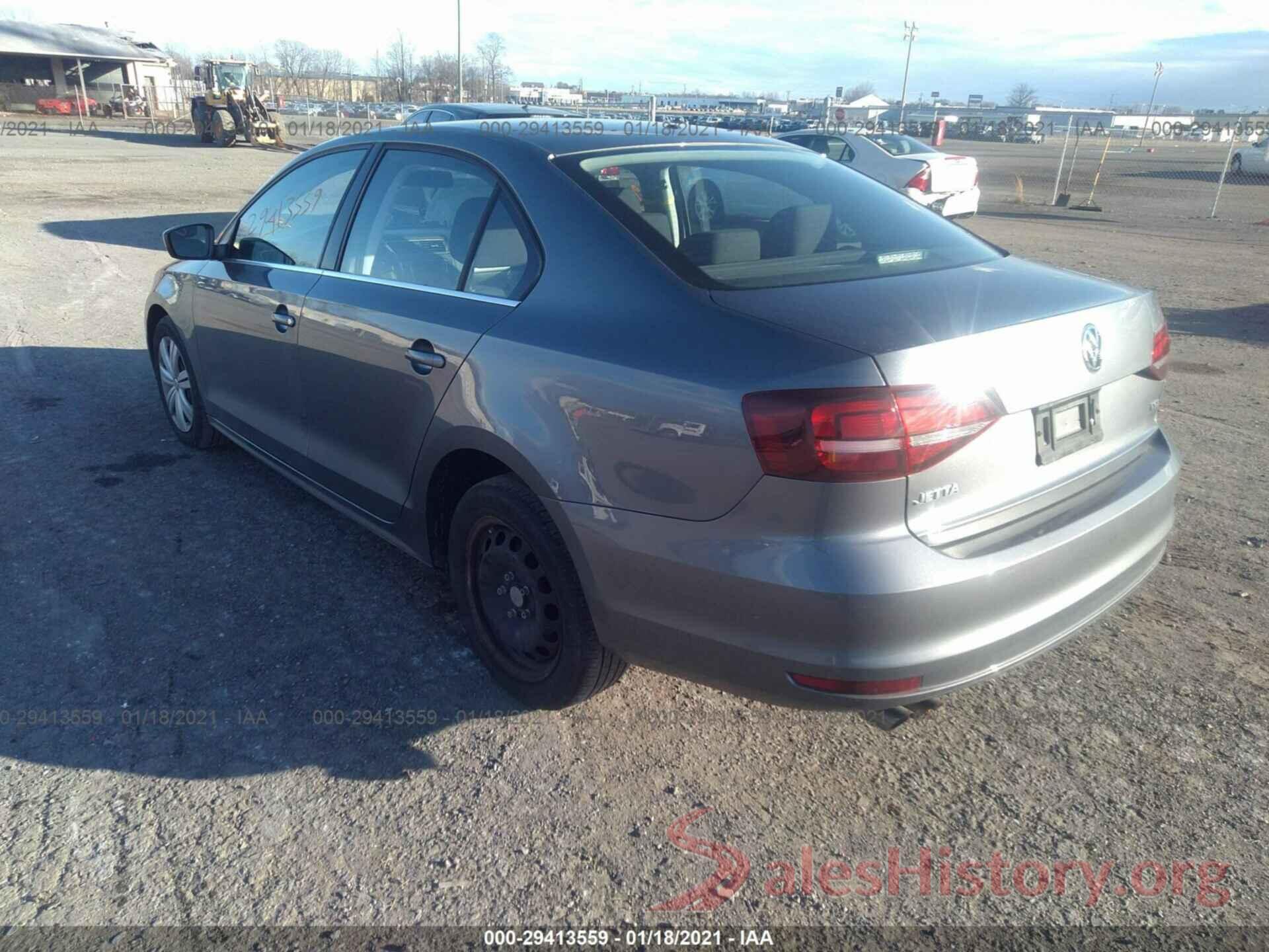 3VW2B7AJ9HM259613 2017 VOLKSWAGEN JETTA