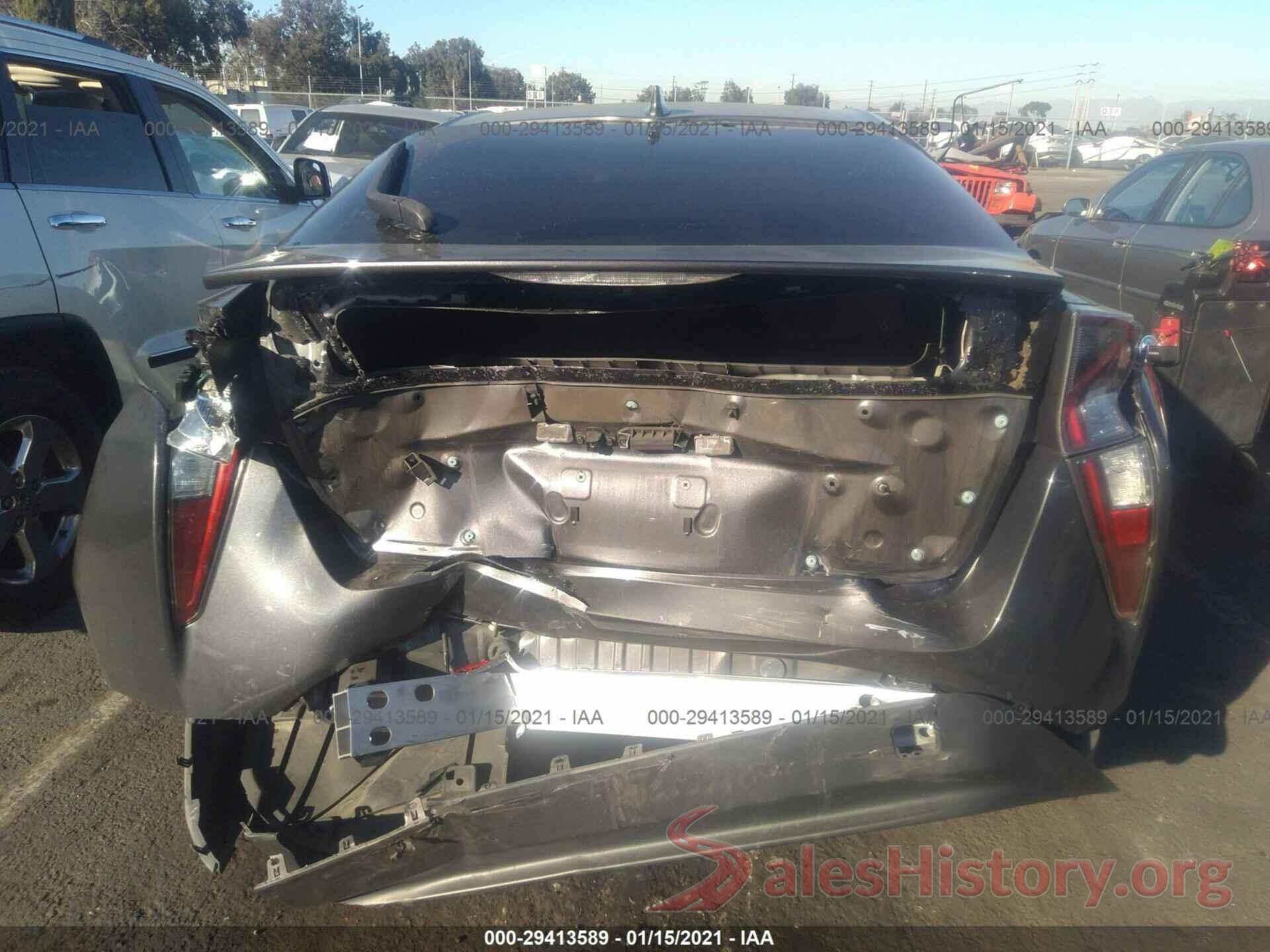 JTDKBRFU7G3016450 2016 TOYOTA PRIUS