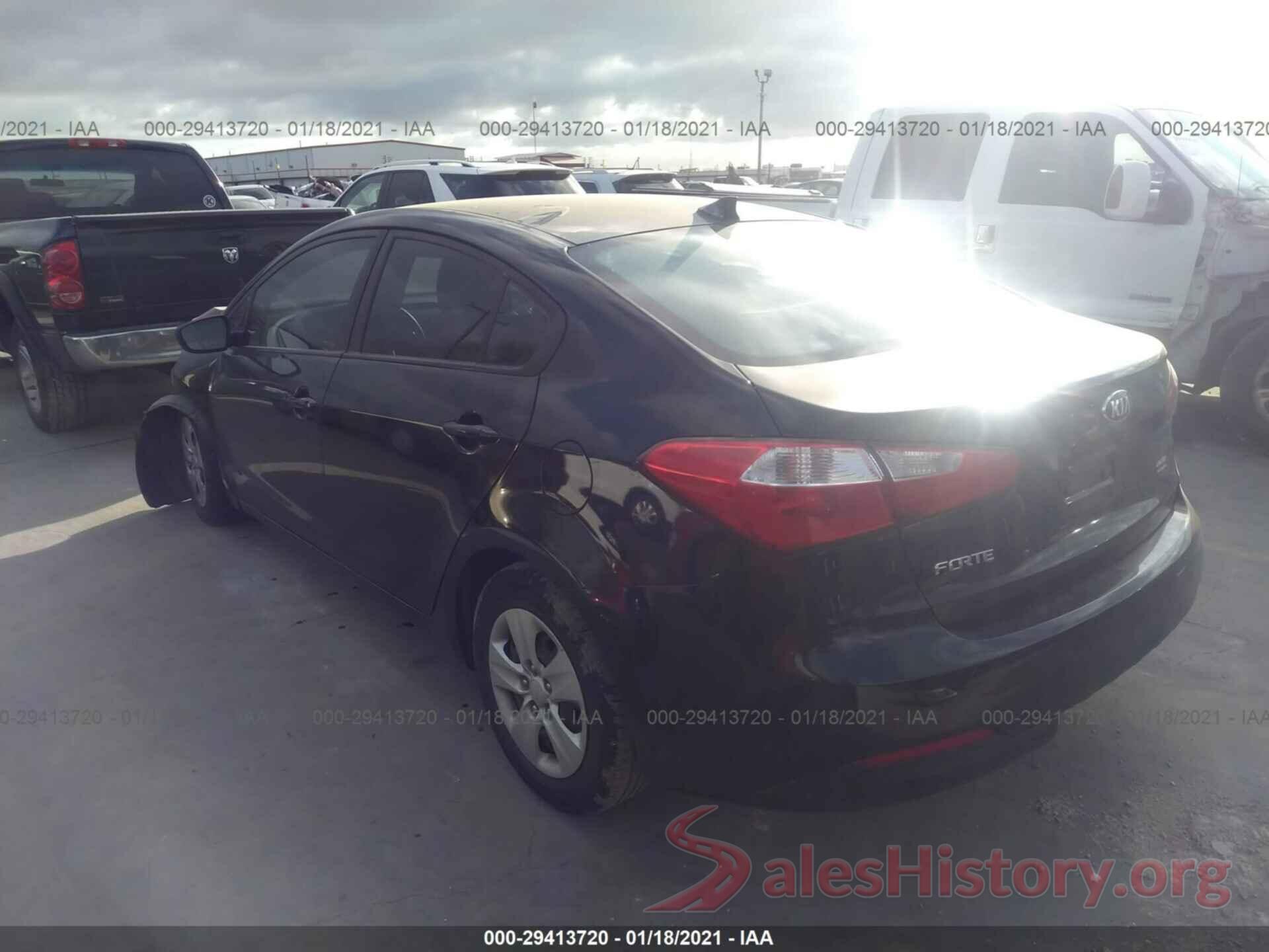 KNAFK4A64G5573900 2016 KIA FORTE