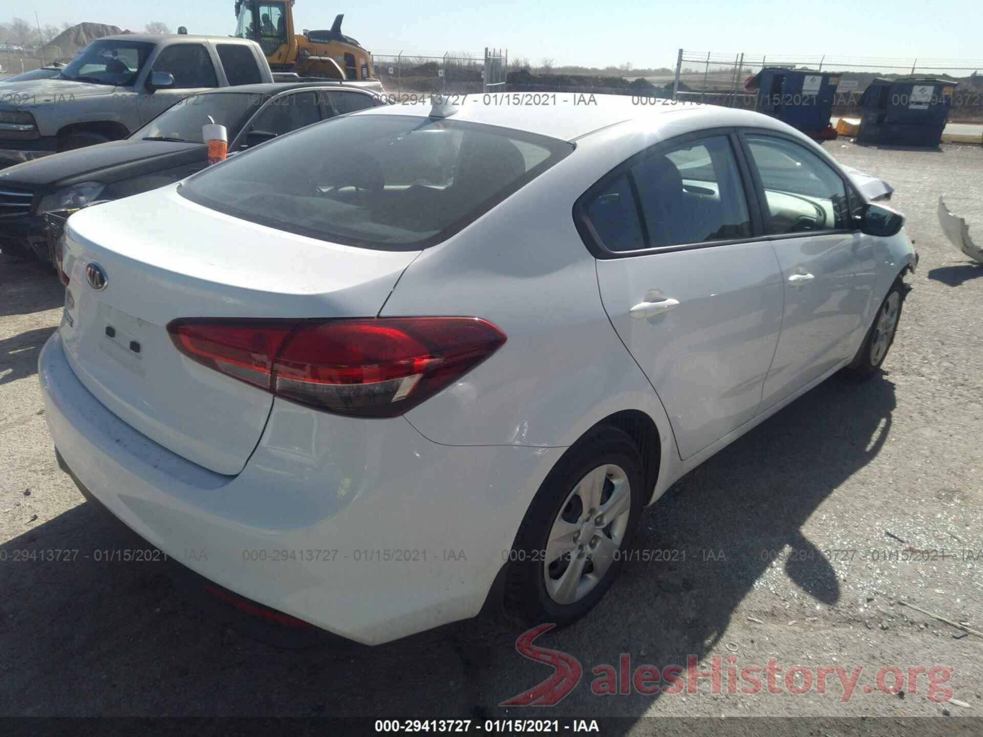 3KPFK4A70HE078160 2017 KIA FORTE