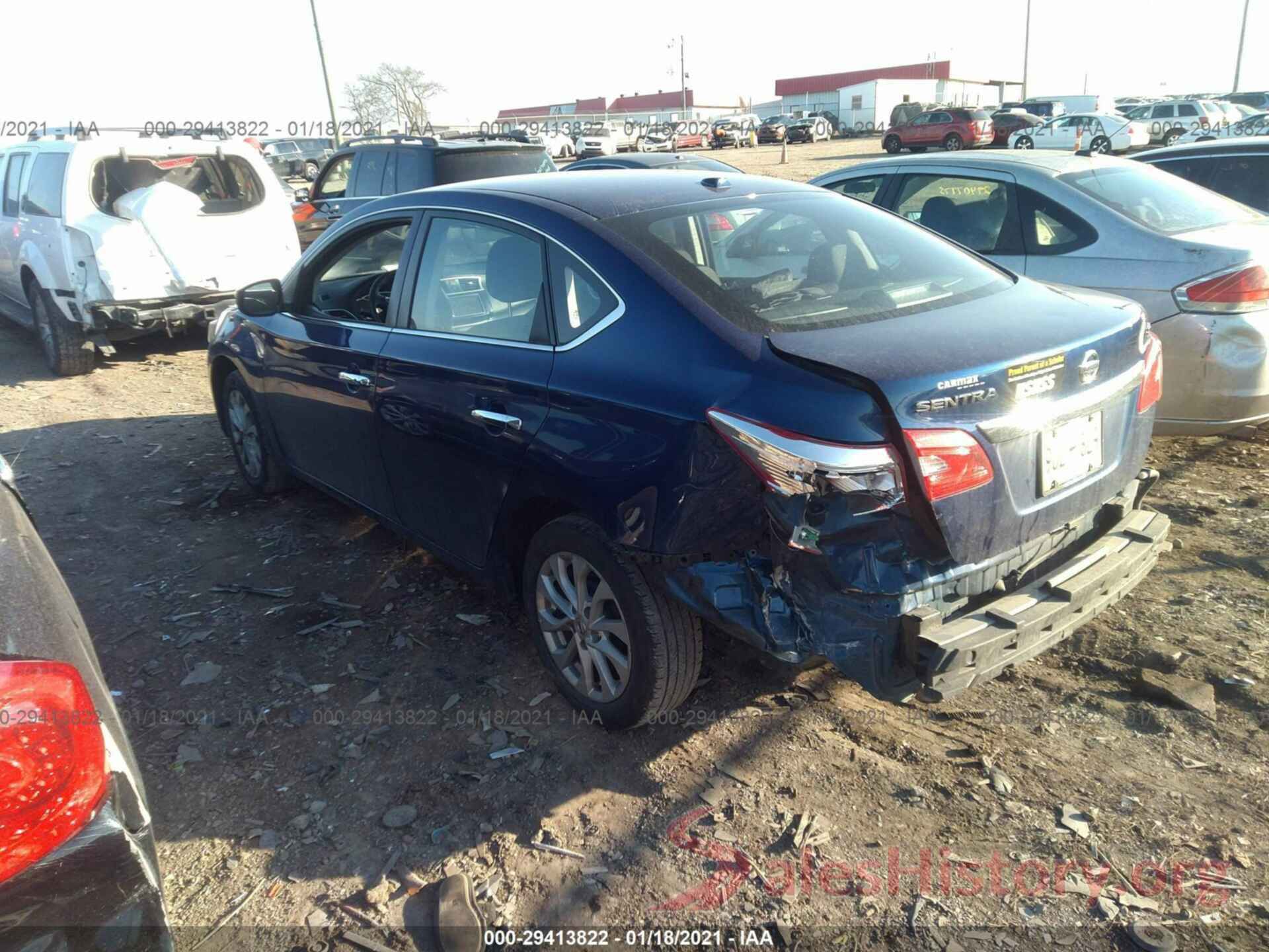 3N1AB7AP7KY228320 2019 NISSAN SENTRA