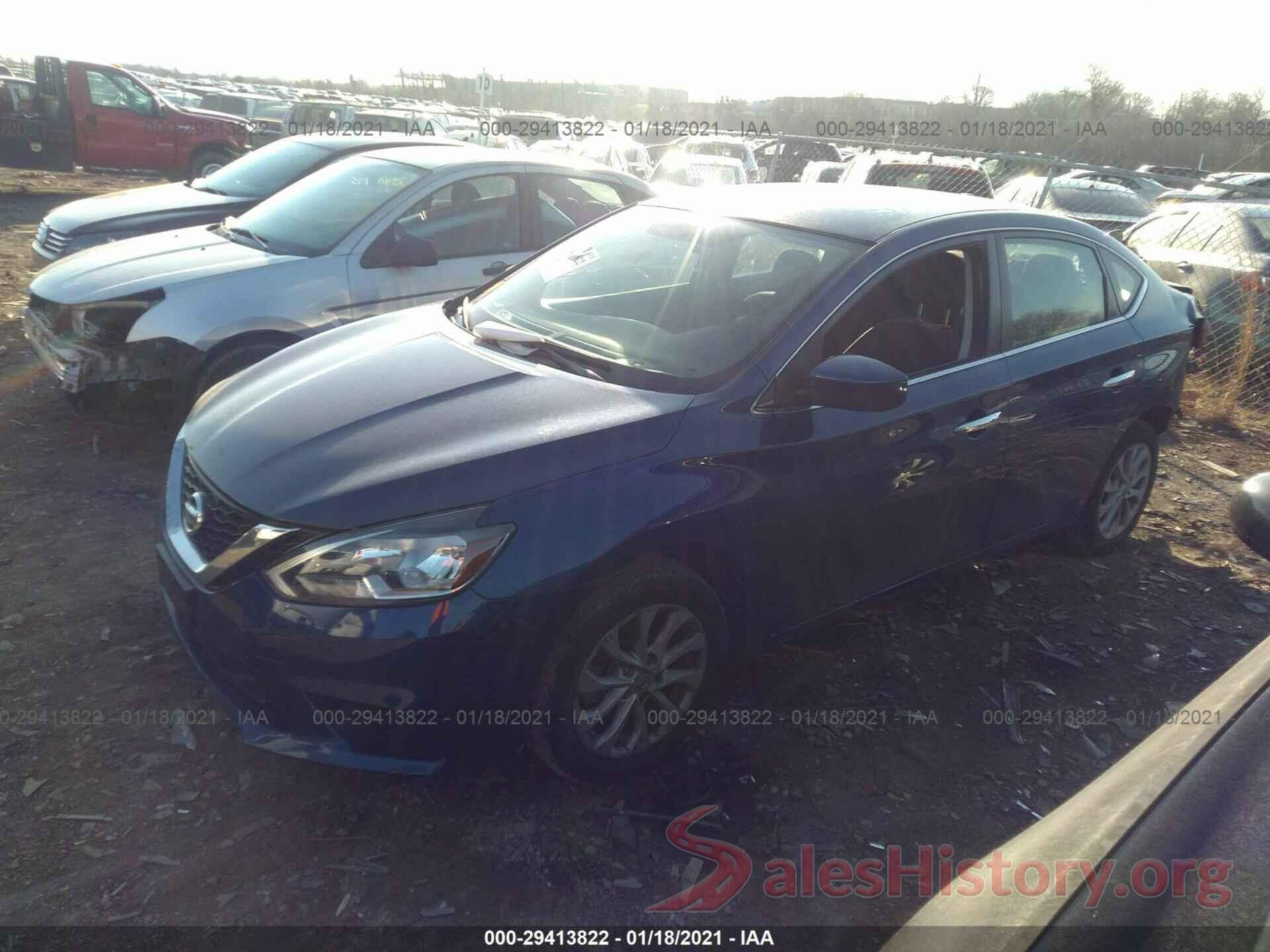 3N1AB7AP7KY228320 2019 NISSAN SENTRA