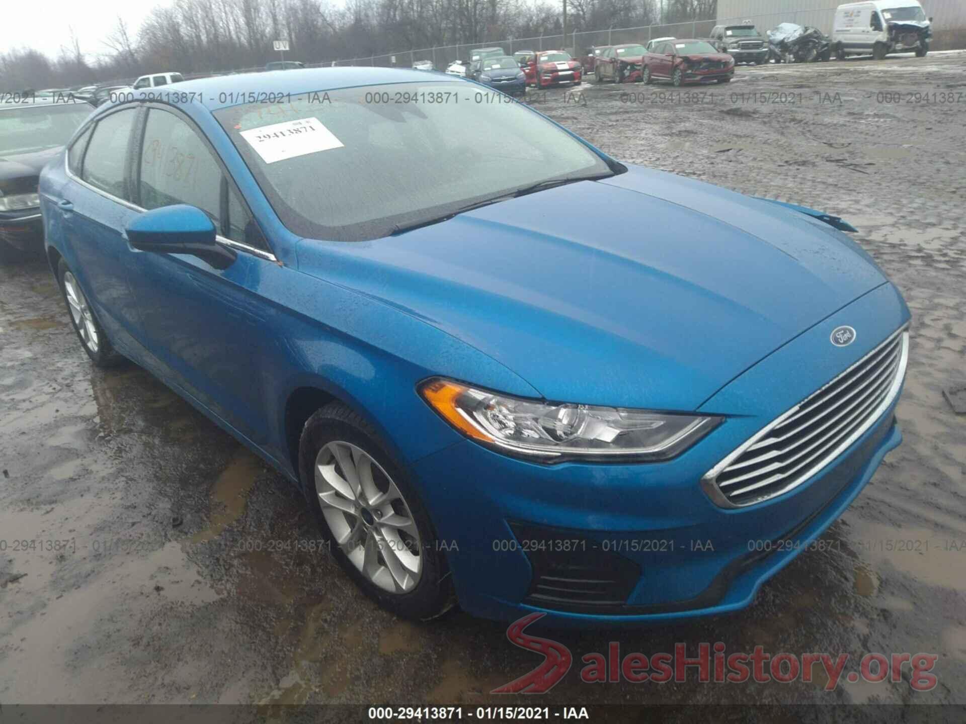 3FA6P0HD8KR103074 2019 FORD FUSION