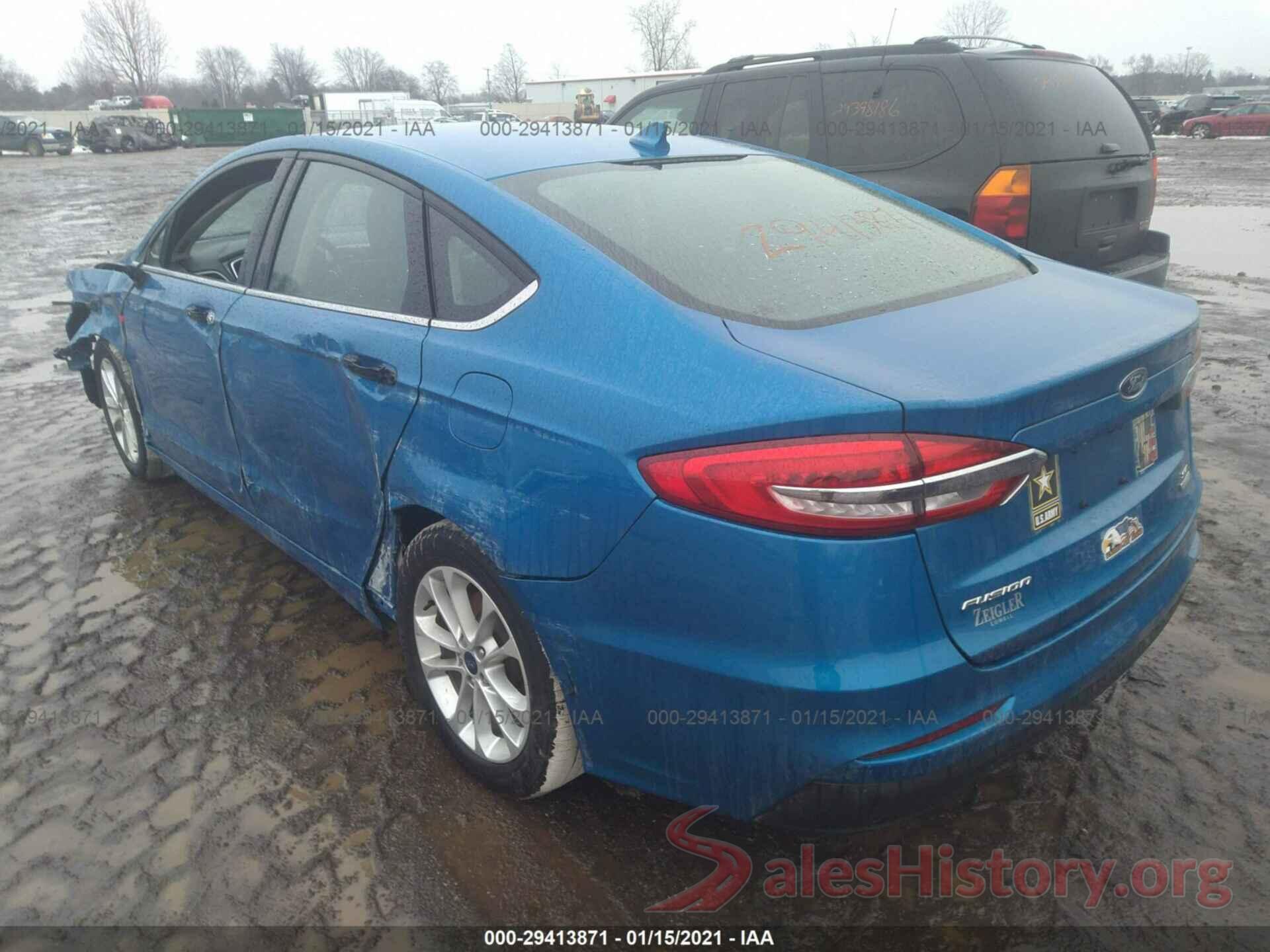 3FA6P0HD8KR103074 2019 FORD FUSION