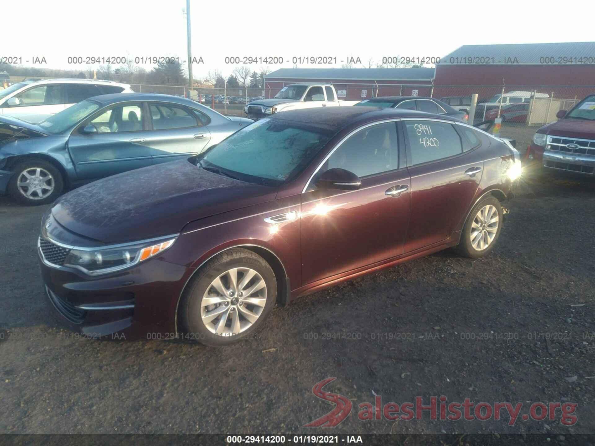 5XXGU4L36GG035358 2016 KIA OPTIMA