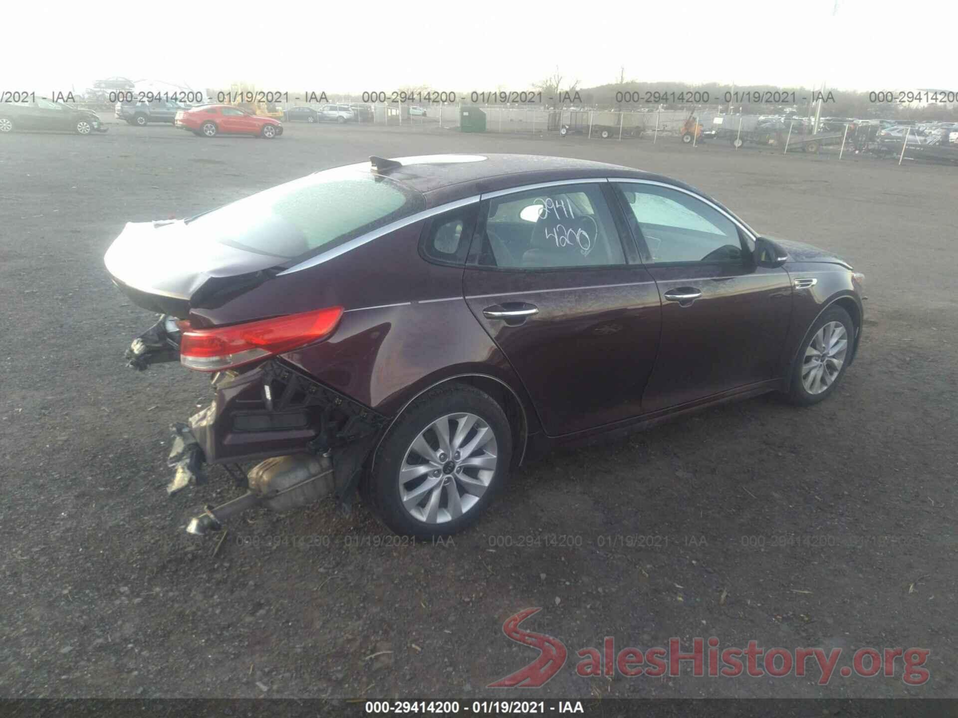 5XXGU4L36GG035358 2016 KIA OPTIMA