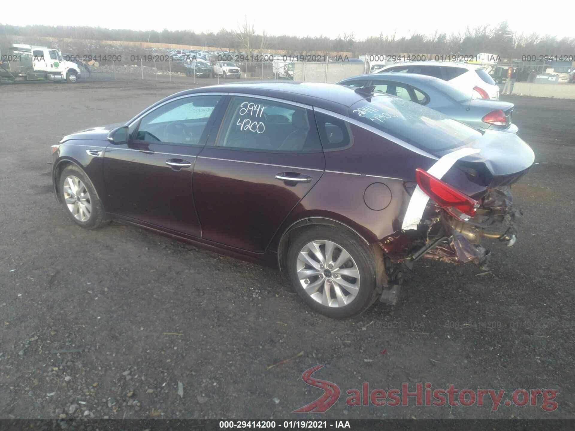 5XXGU4L36GG035358 2016 KIA OPTIMA