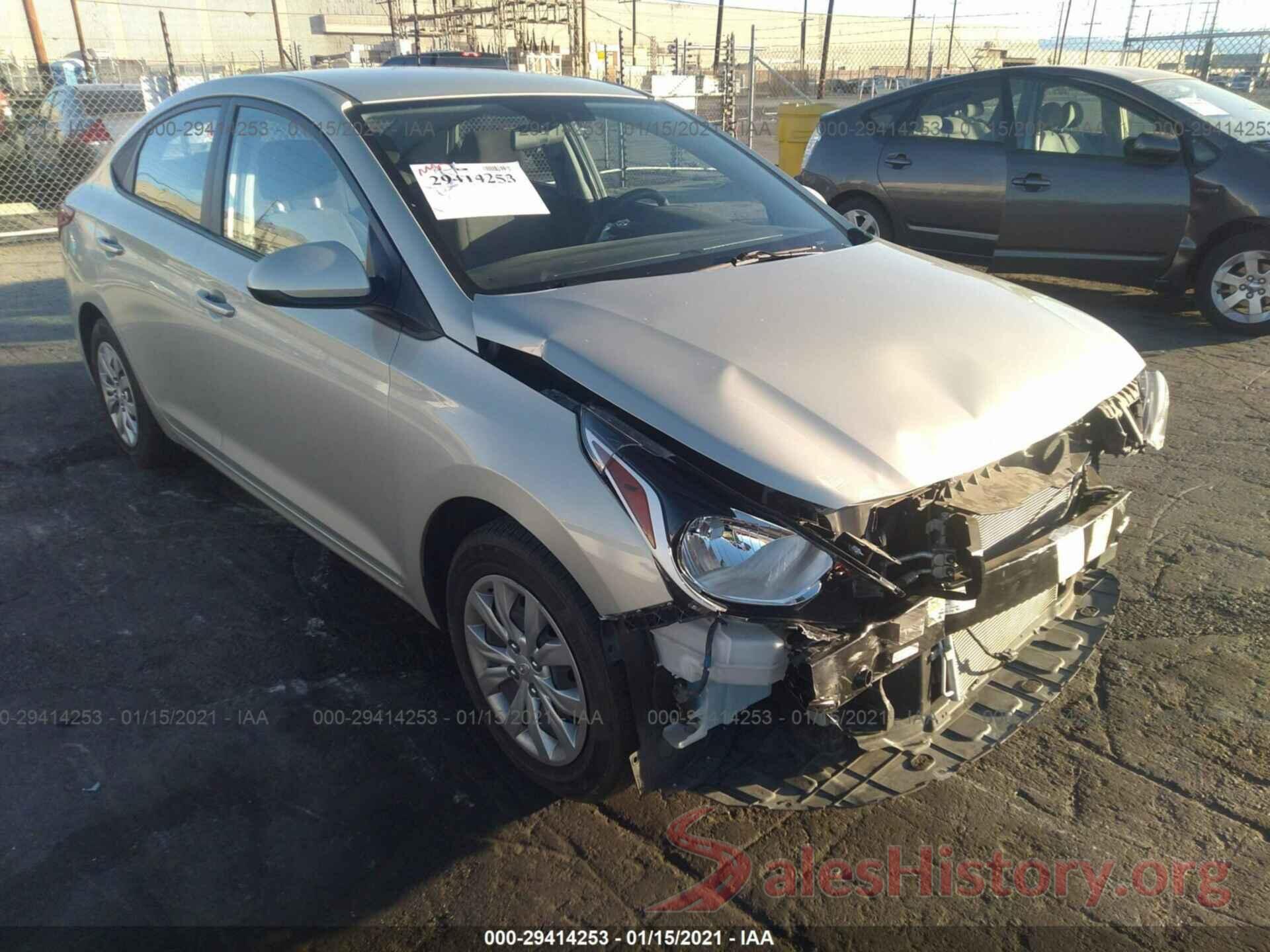 3KPC24A36KE042318 2019 HYUNDAI ACCENT