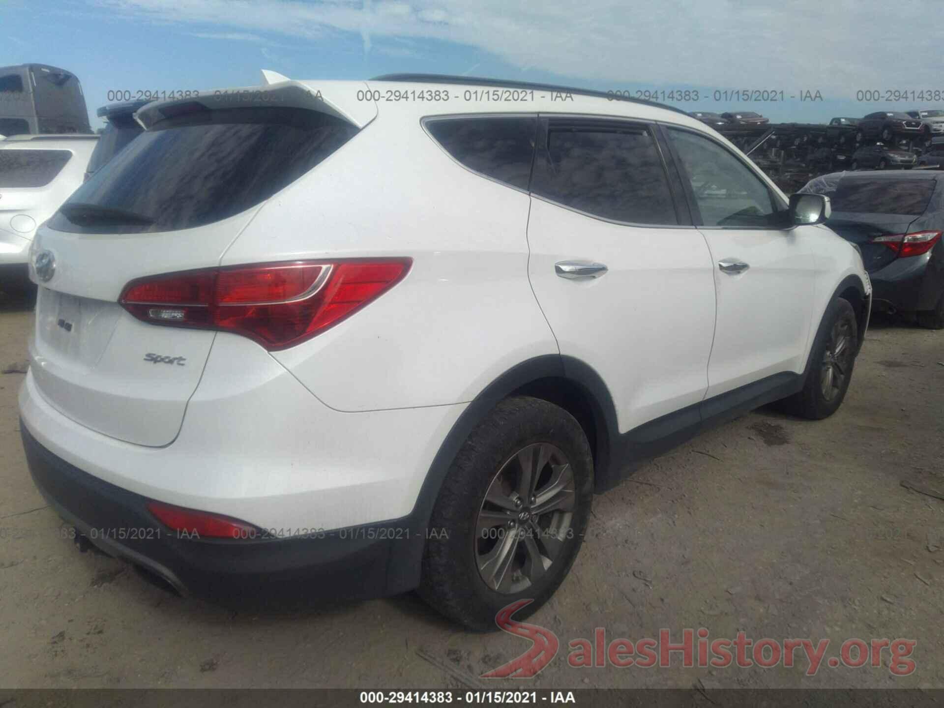 5XYZU3LBXGG353862 2016 HYUNDAI SANTA FE SPORT