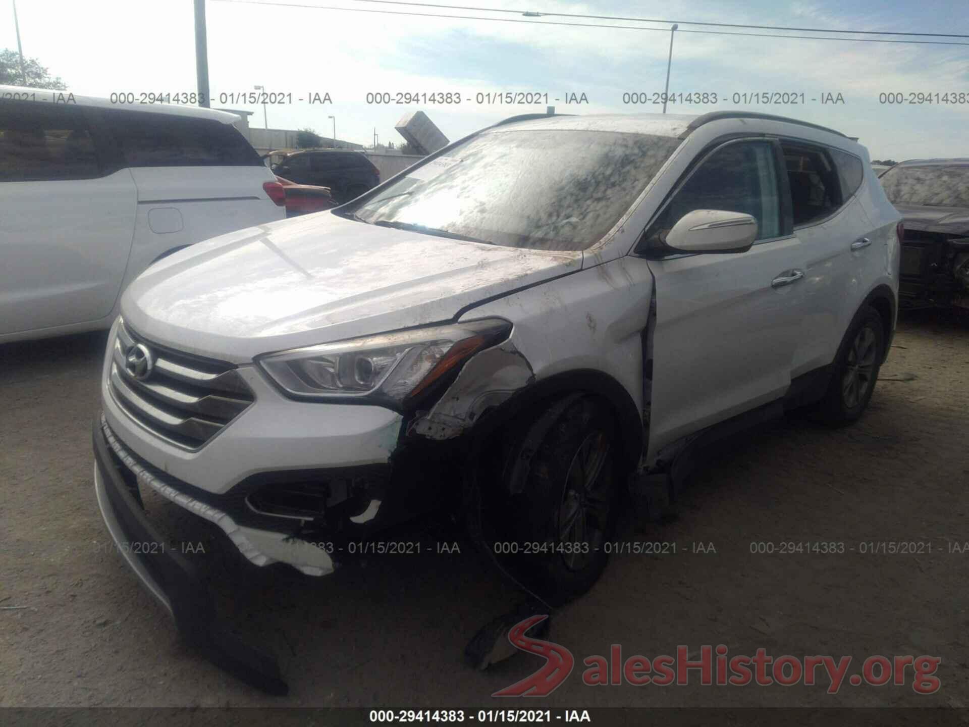 5XYZU3LBXGG353862 2016 HYUNDAI SANTA FE SPORT