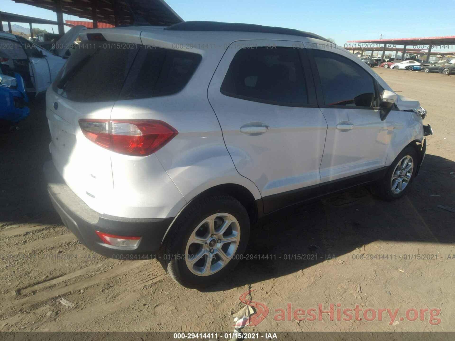 MAJ3S2GE4KC258145 2019 FORD ECOSPORT