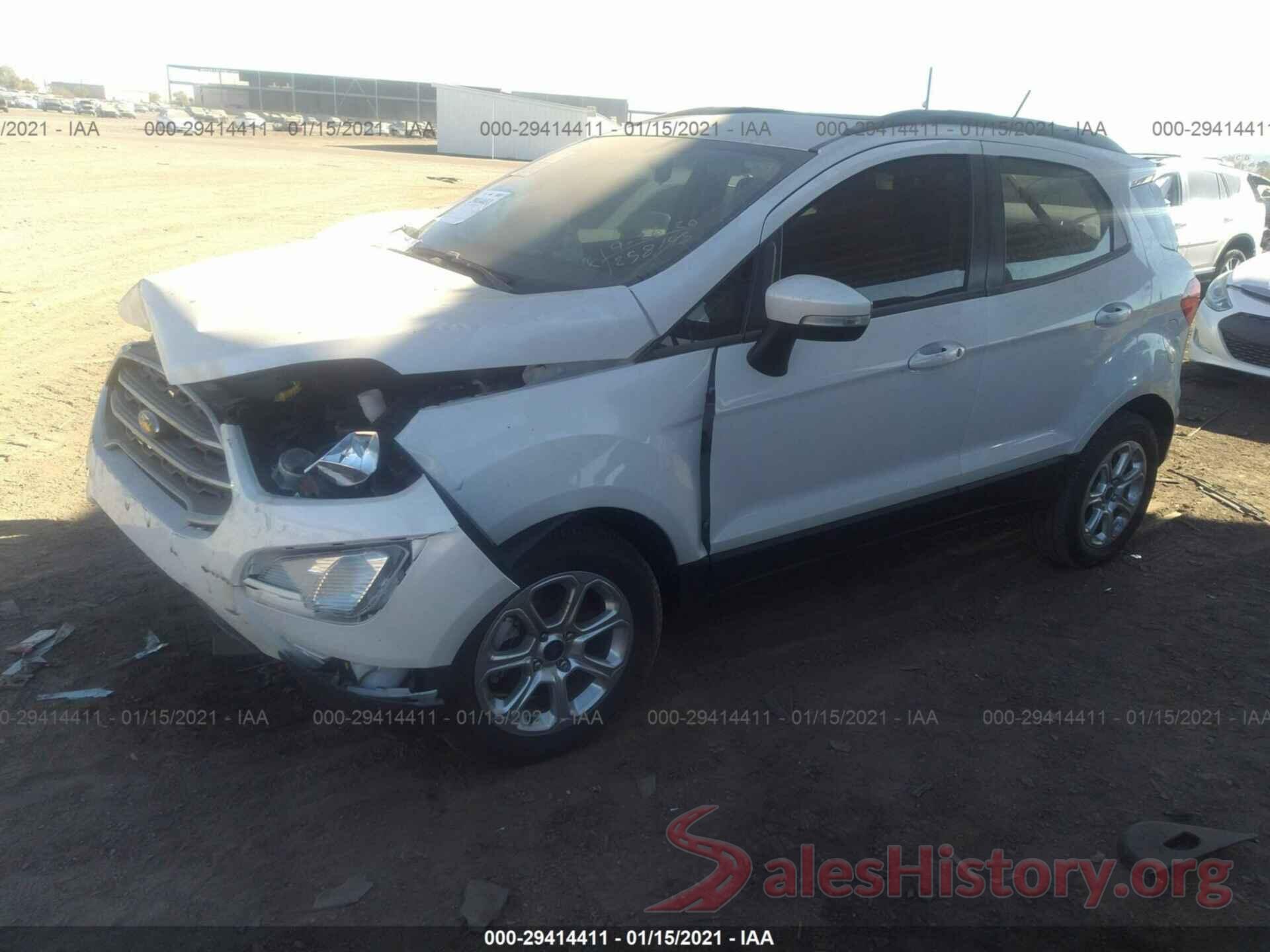 MAJ3S2GE4KC258145 2019 FORD ECOSPORT