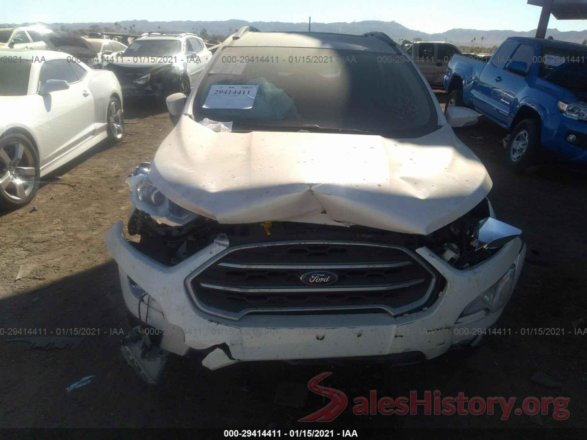 MAJ3S2GE4KC258145 2019 FORD ECOSPORT