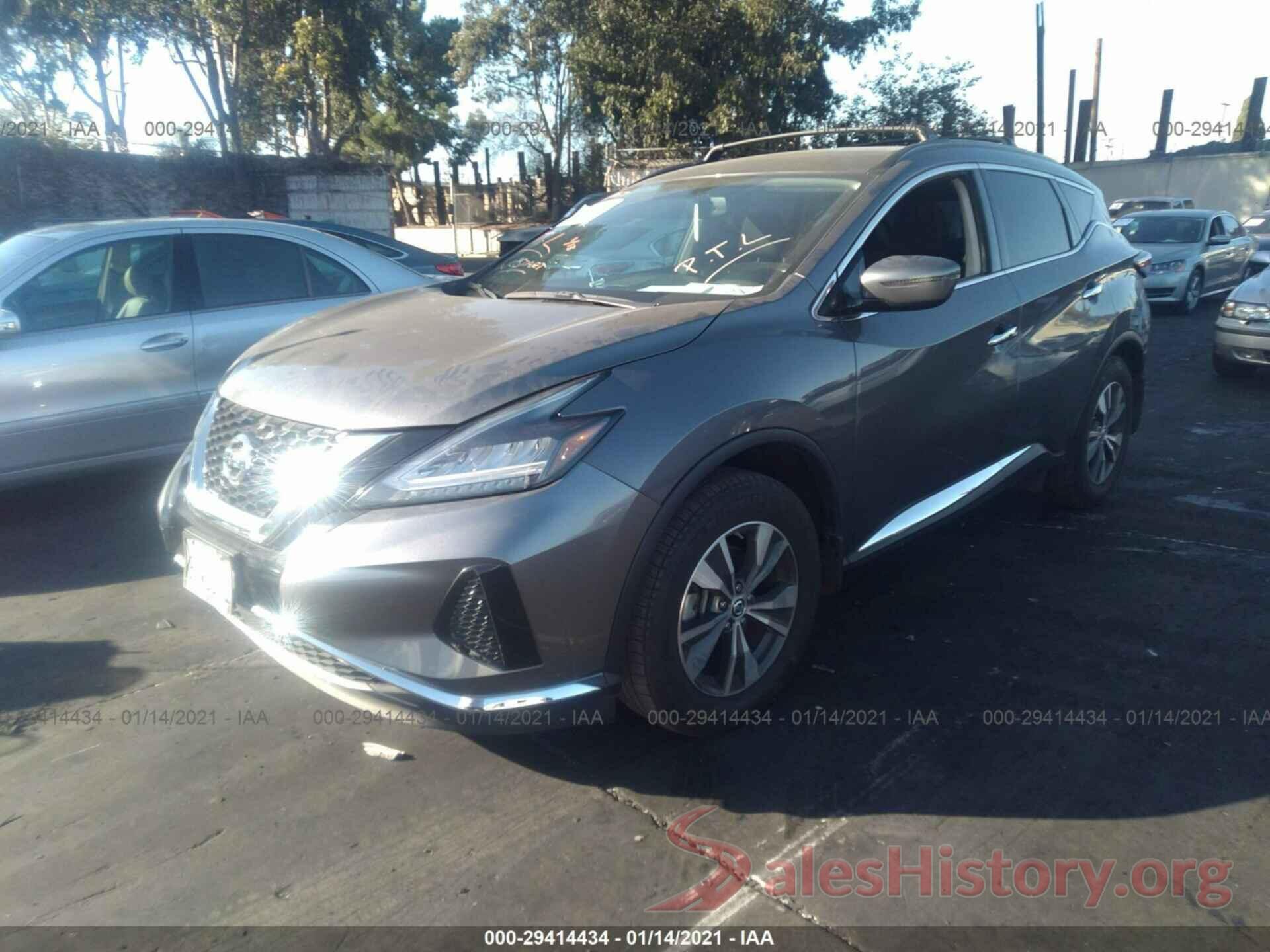 5N1AZ2MJ0KN117751 2019 NISSAN MURANO