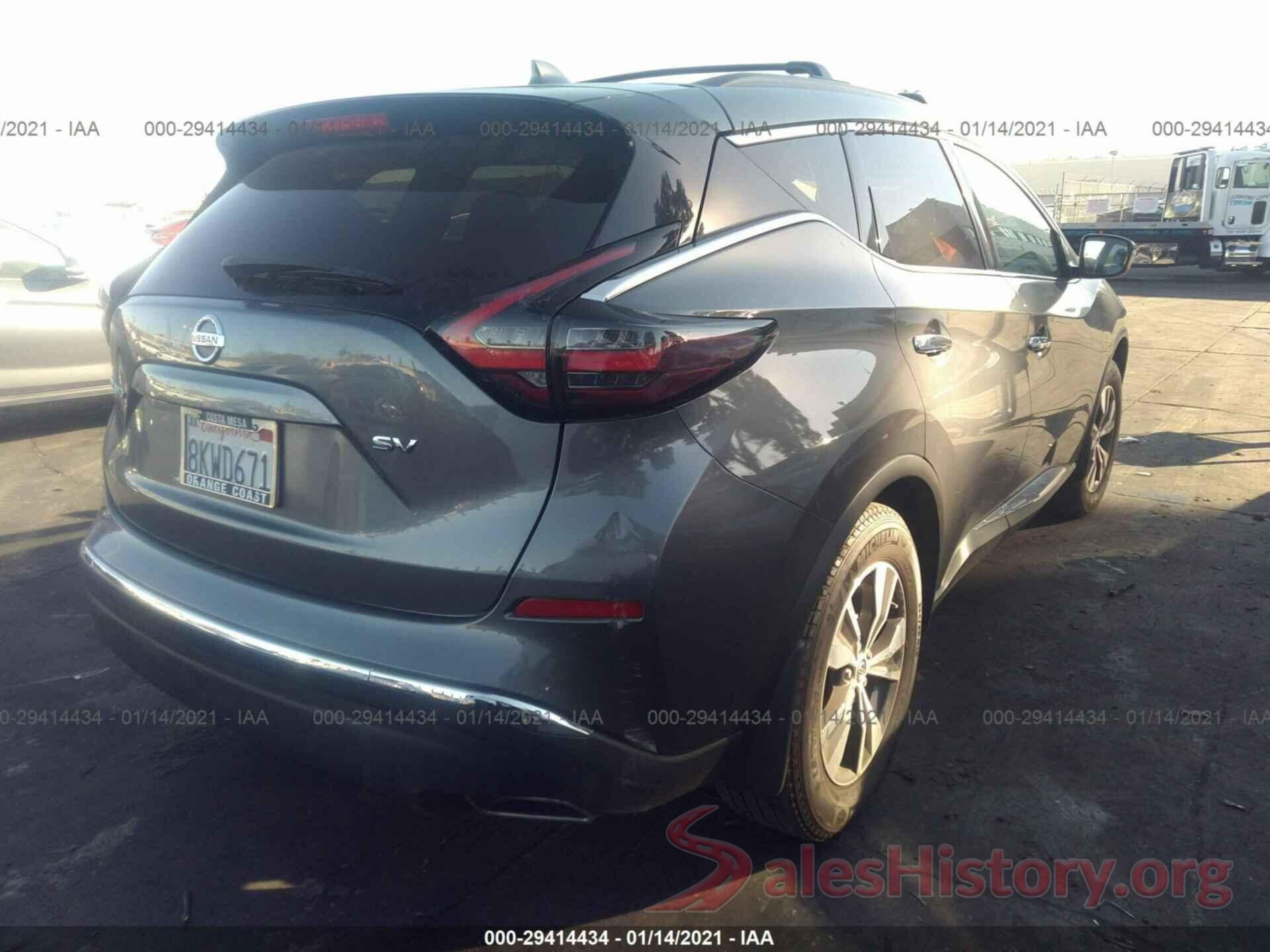 5N1AZ2MJ0KN117751 2019 NISSAN MURANO