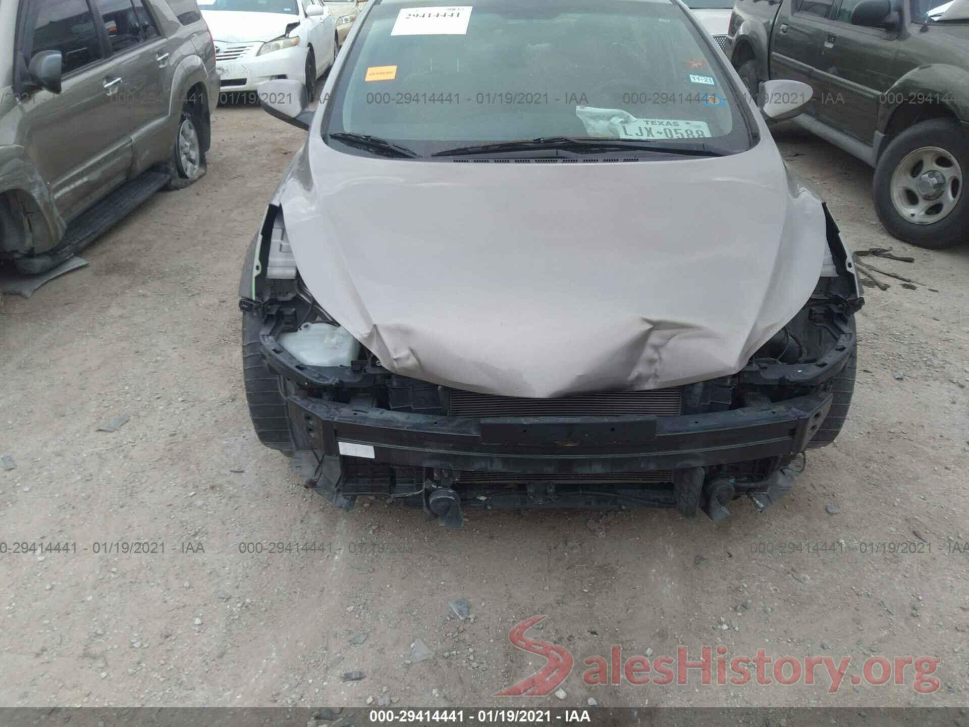 5NPDH4AE1GH748667 2016 HYUNDAI ELANTRA