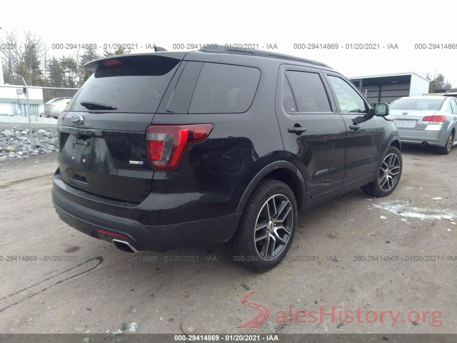 1FM5K8GT0HGB42541 2017 FORD EXPLORER