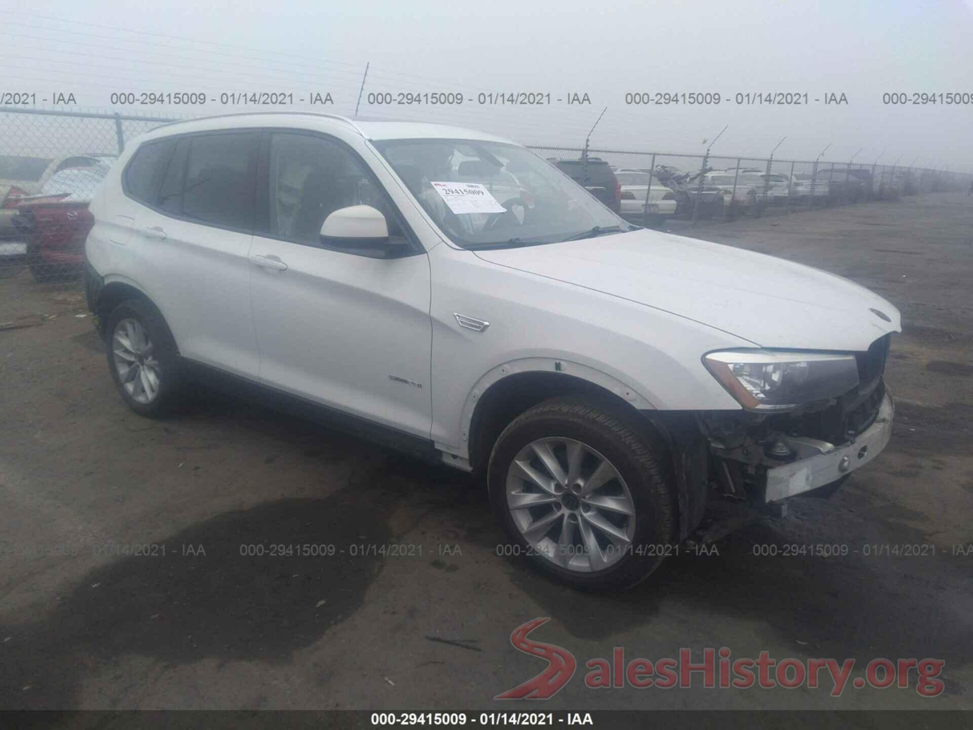 5UXWZ7C3XH0X40096 2017 BMW X3