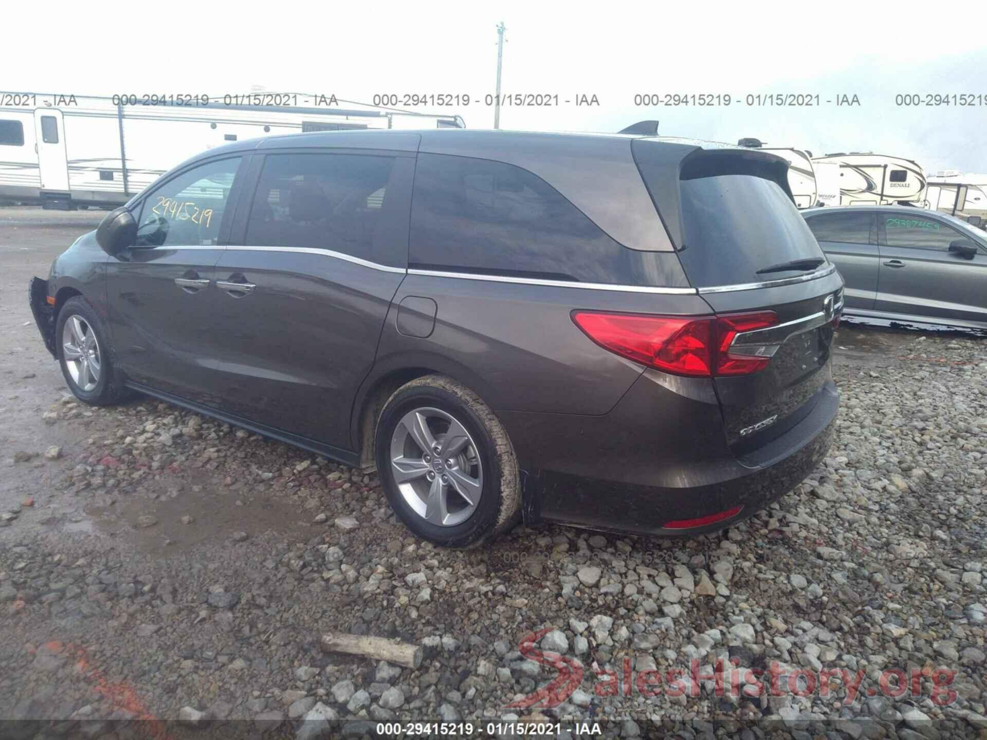 5FNRL6H7XKB128849 2019 HONDA ODYSSEY