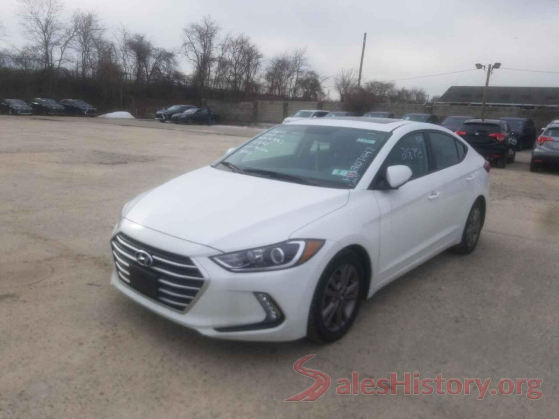 5NPD84LF1HH207447 2017 HYUNDAI ELANTRA