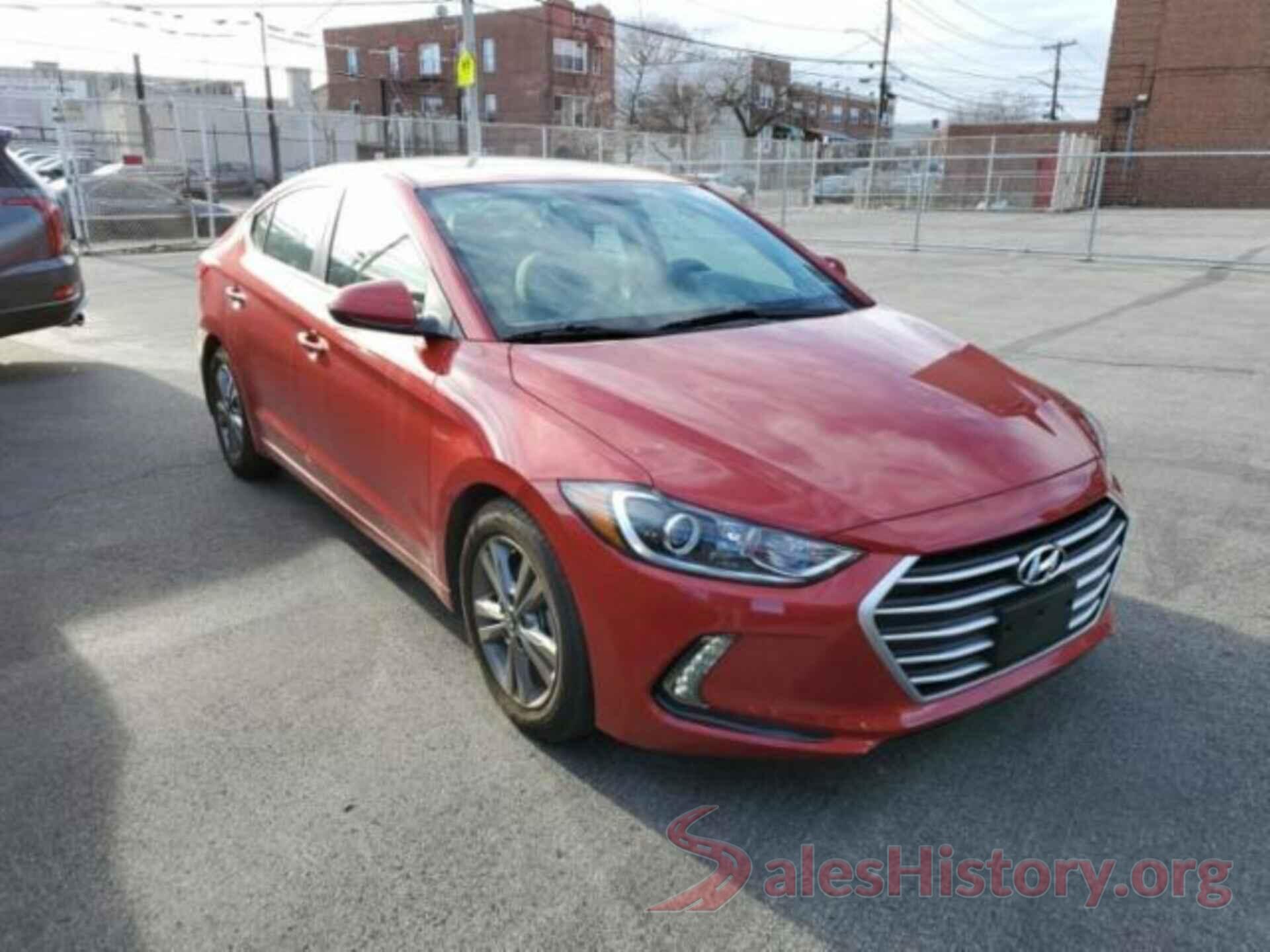 5NPD84LF4JH296288 2018 HYUNDAI ELANTRA