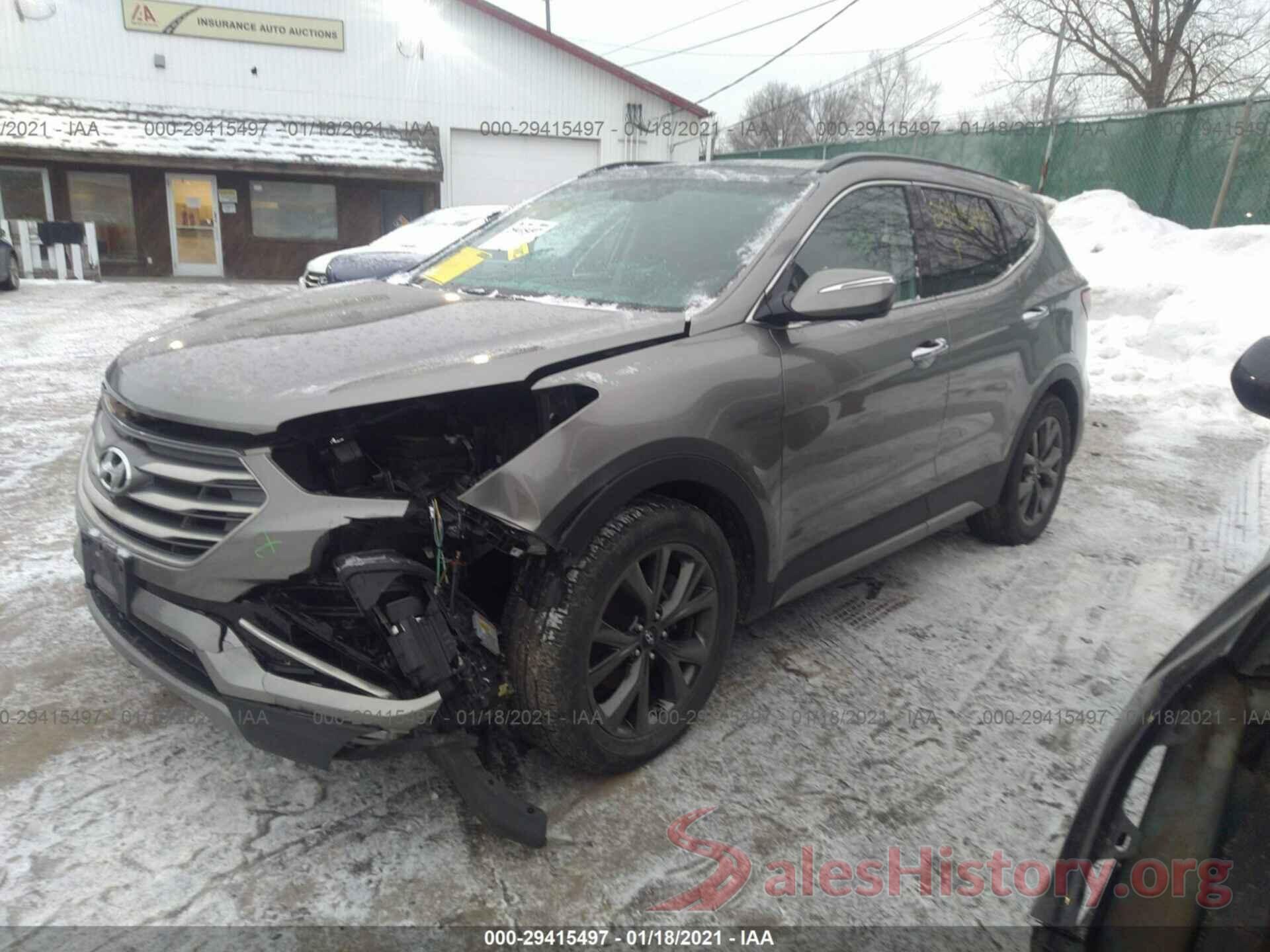 5XYZWDLA7HG454639 2017 HYUNDAI SANTA FE SPORT