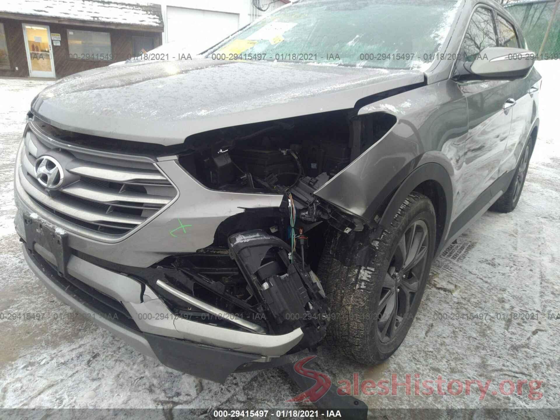 5XYZWDLA7HG454639 2017 HYUNDAI SANTA FE SPORT