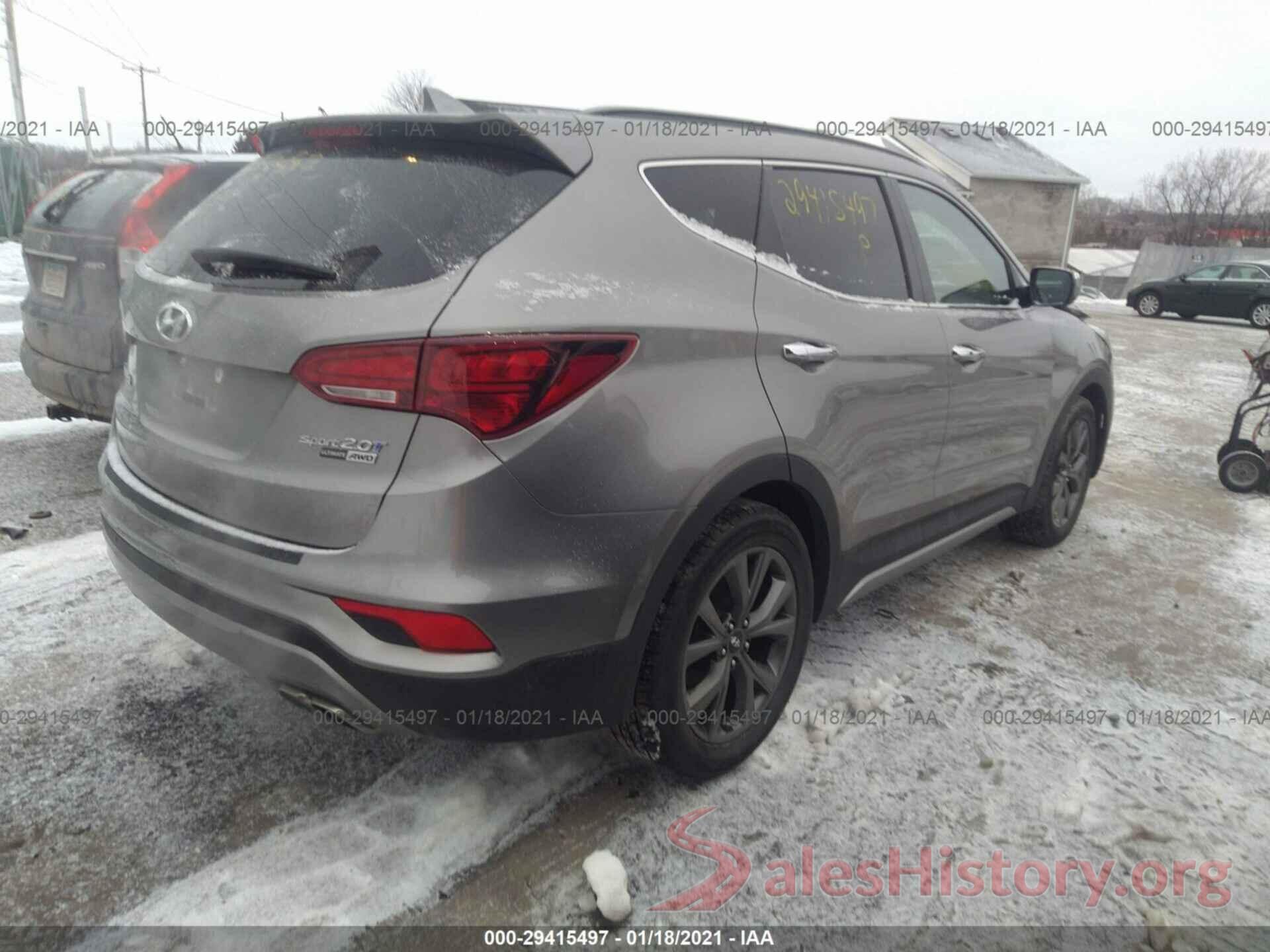 5XYZWDLA7HG454639 2017 HYUNDAI SANTA FE SPORT