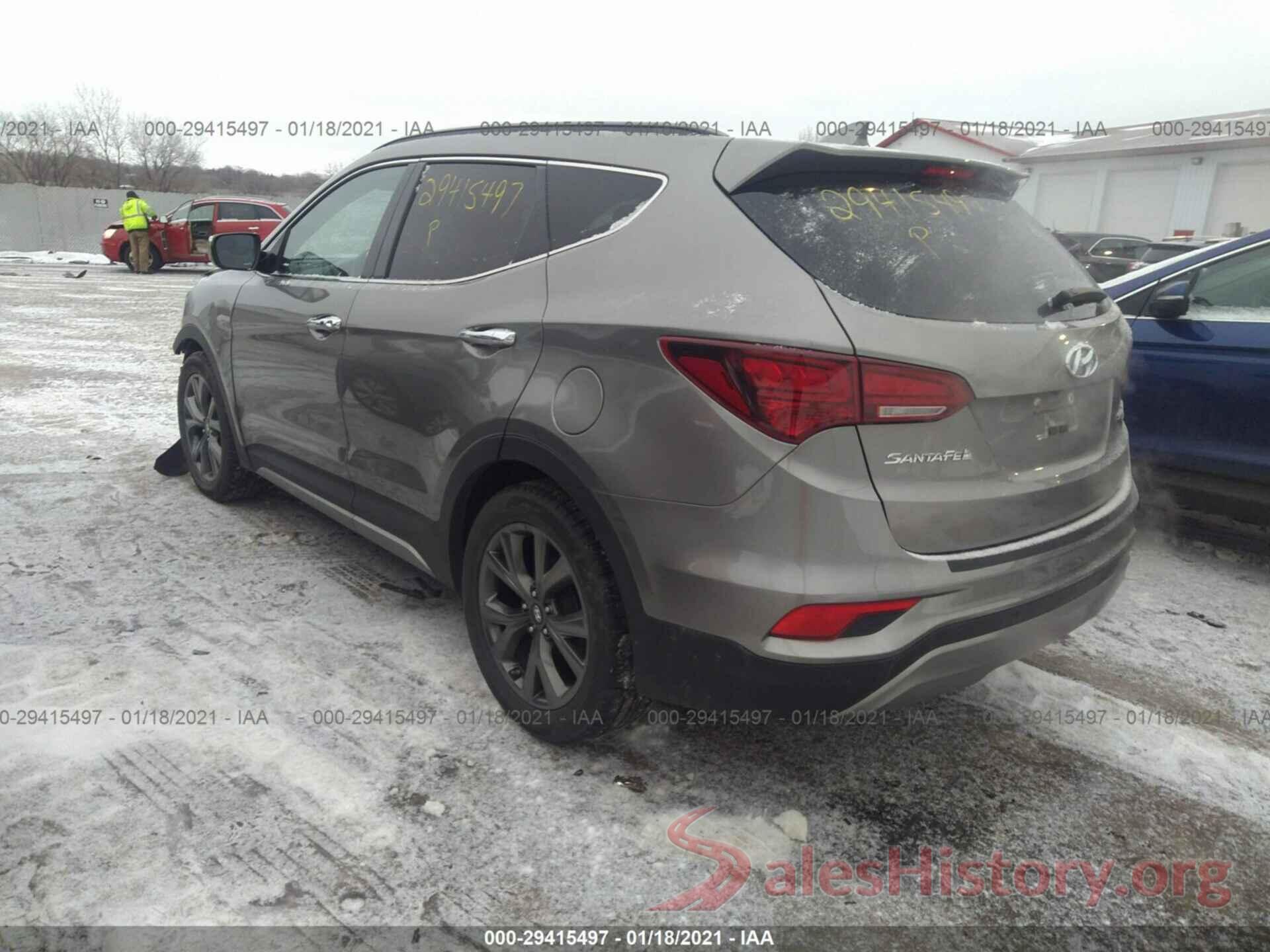 5XYZWDLA7HG454639 2017 HYUNDAI SANTA FE SPORT