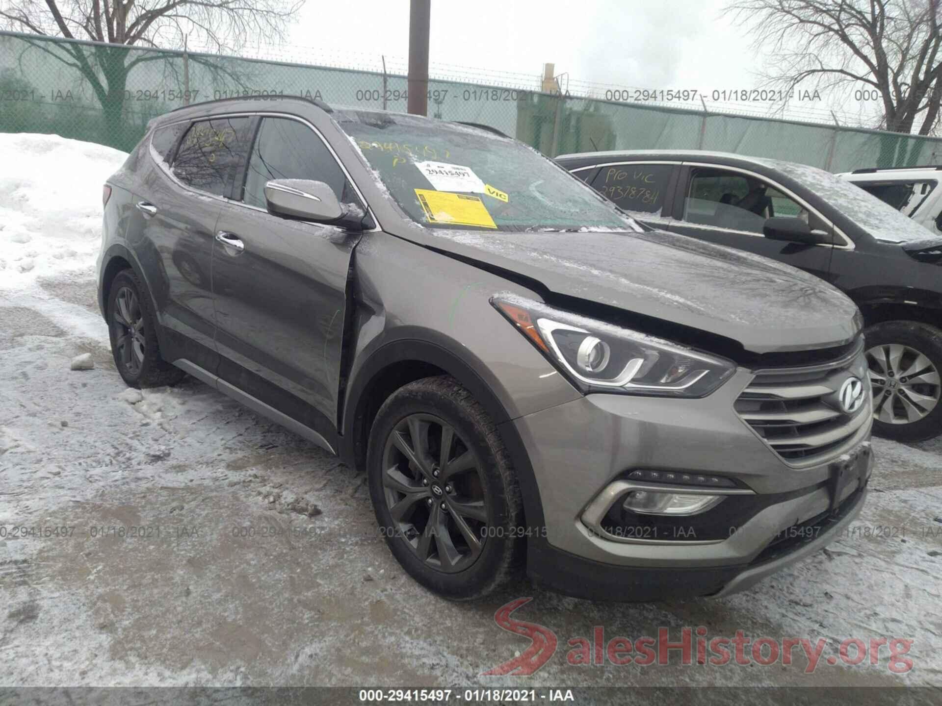 5XYZWDLA7HG454639 2017 HYUNDAI SANTA FE SPORT