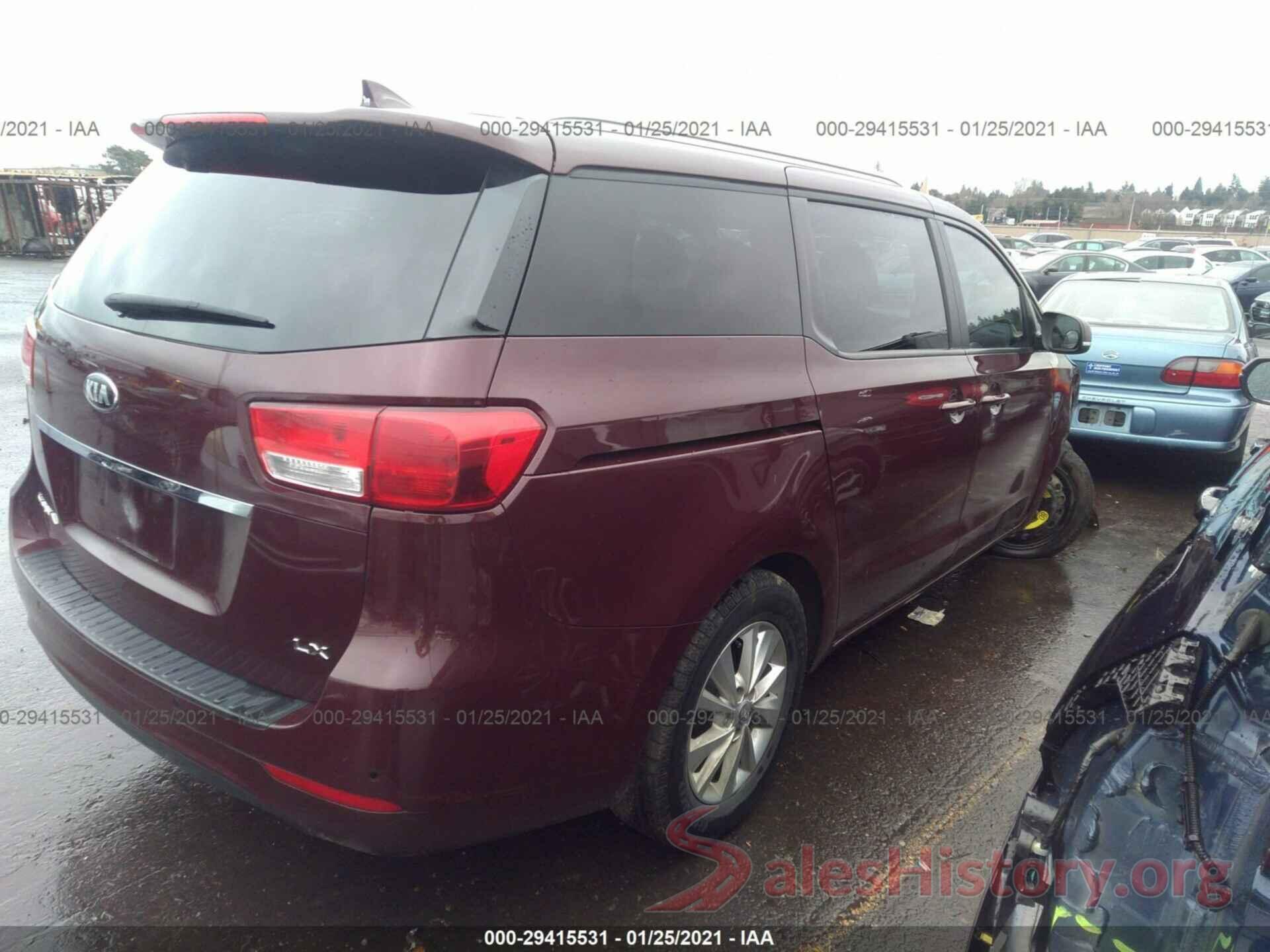 KNDMB5C15G6190608 2016 KIA SEDONA