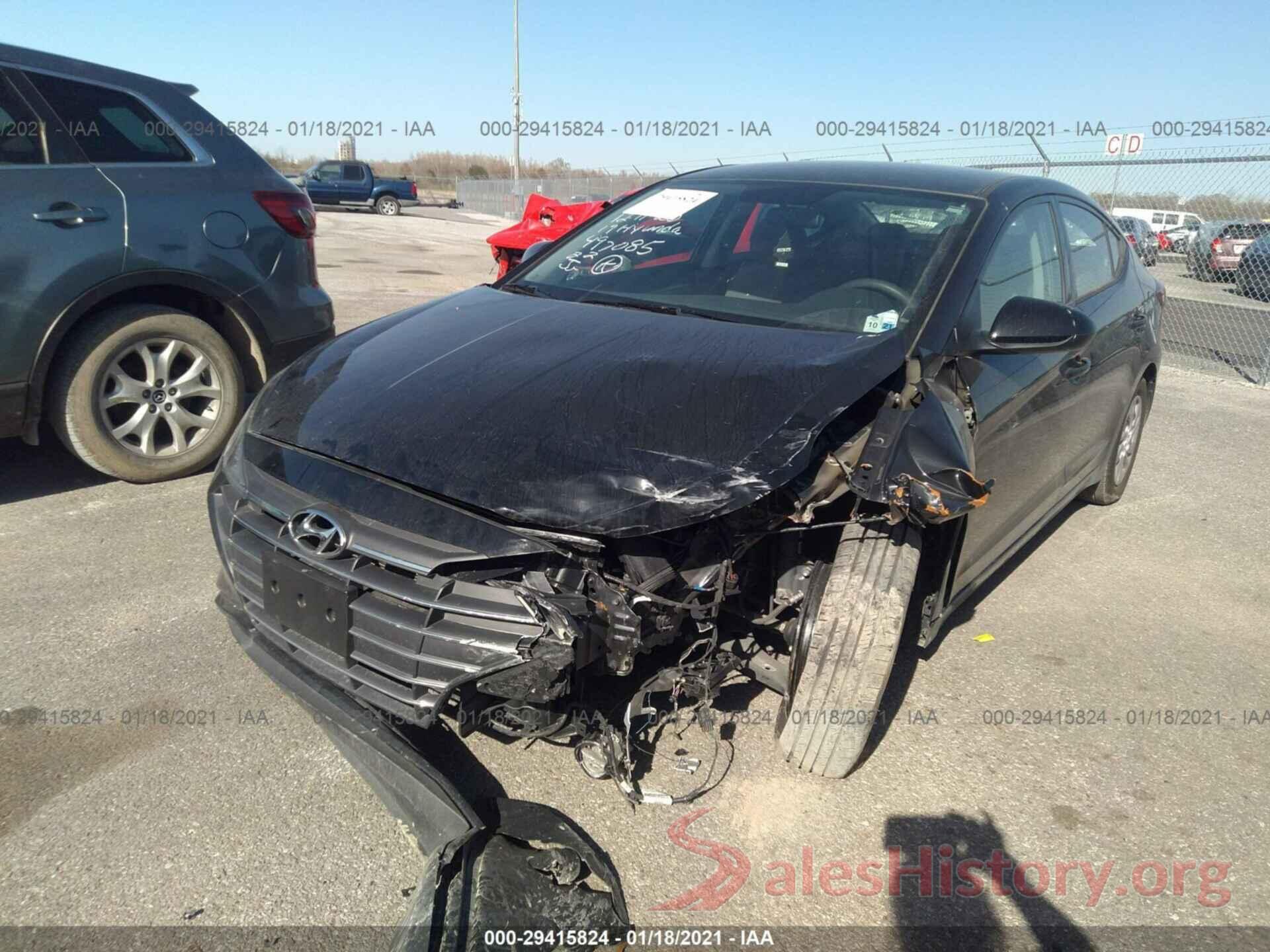 5NPD74LF3KH497085 2019 HYUNDAI ELANTRA