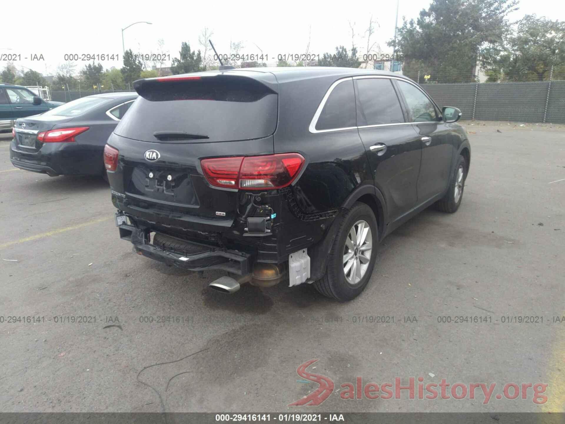 5XYPG4A35KG456924 2019 KIA SORENTO