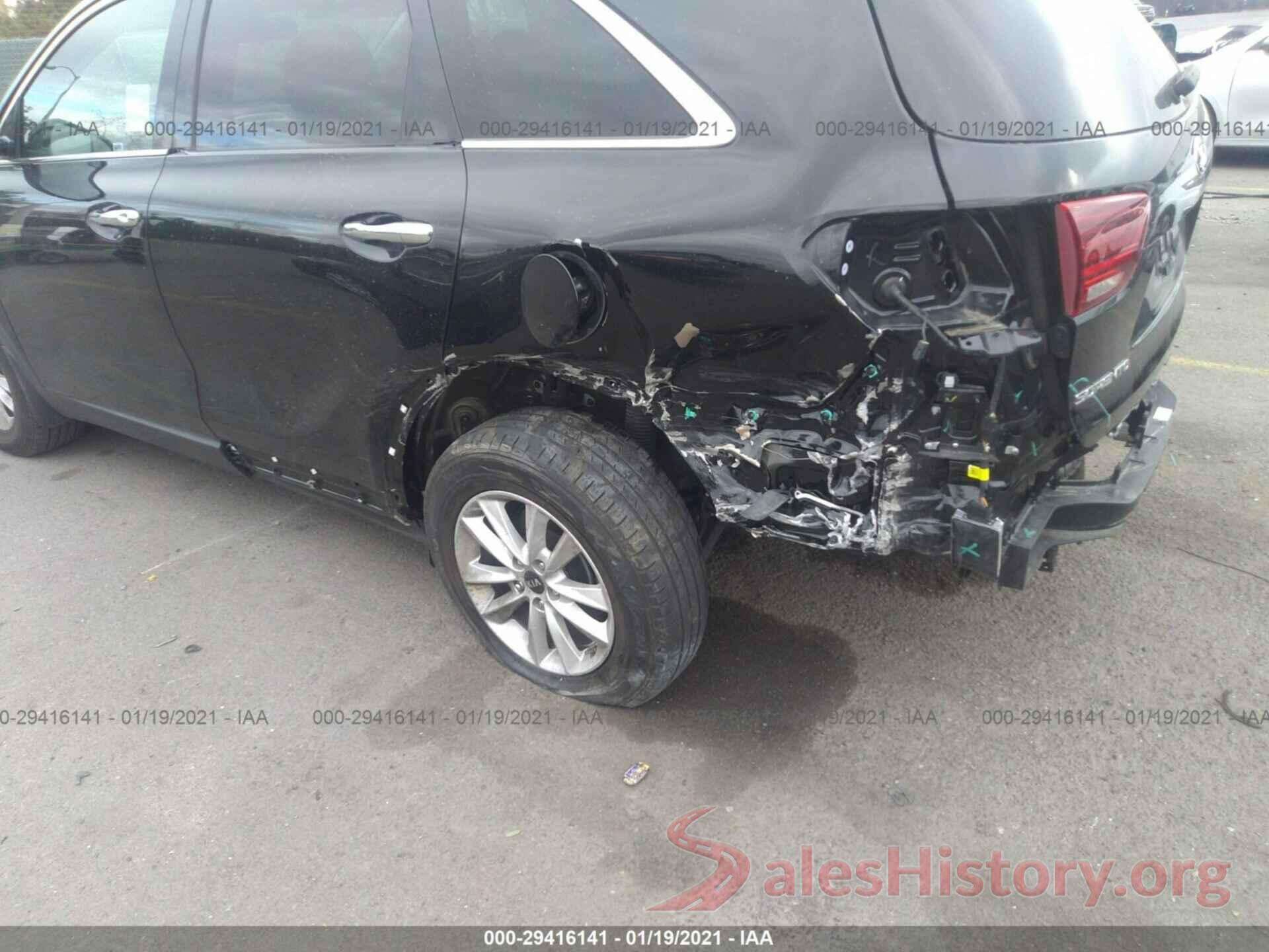 5XYPG4A35KG456924 2019 KIA SORENTO