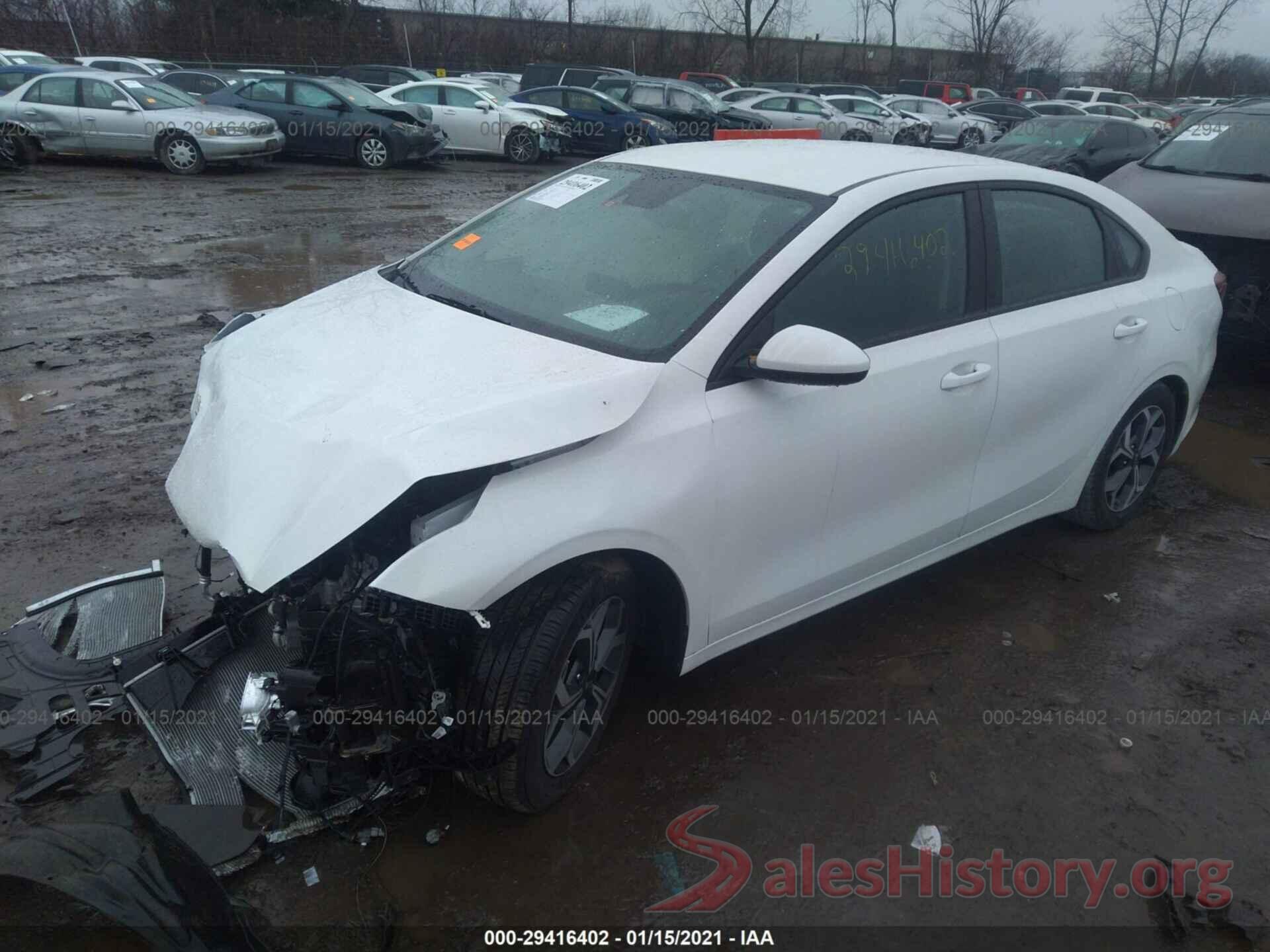 3KPF24AD5LE140375 2020 KIA FORTE