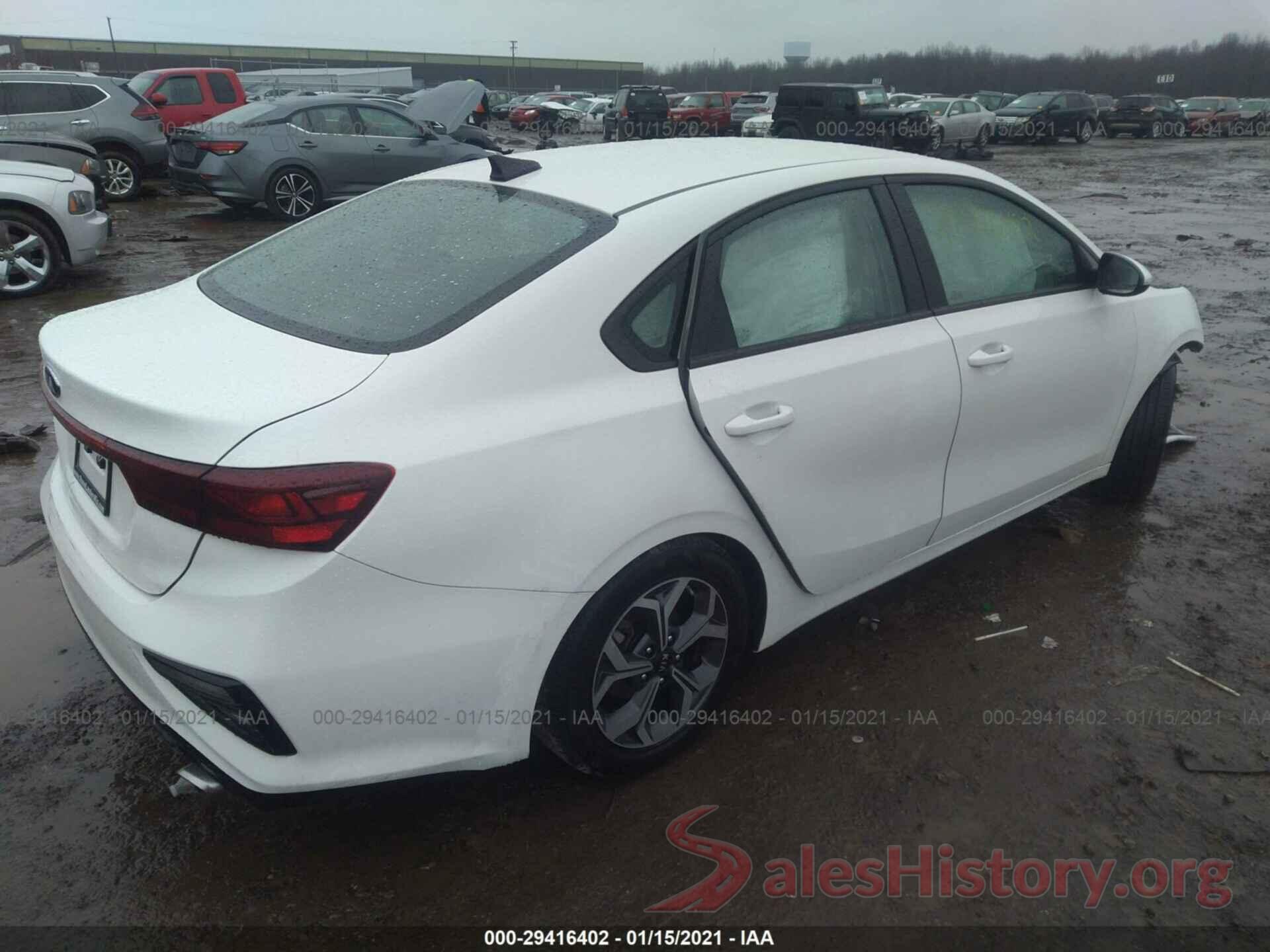 3KPF24AD5LE140375 2020 KIA FORTE